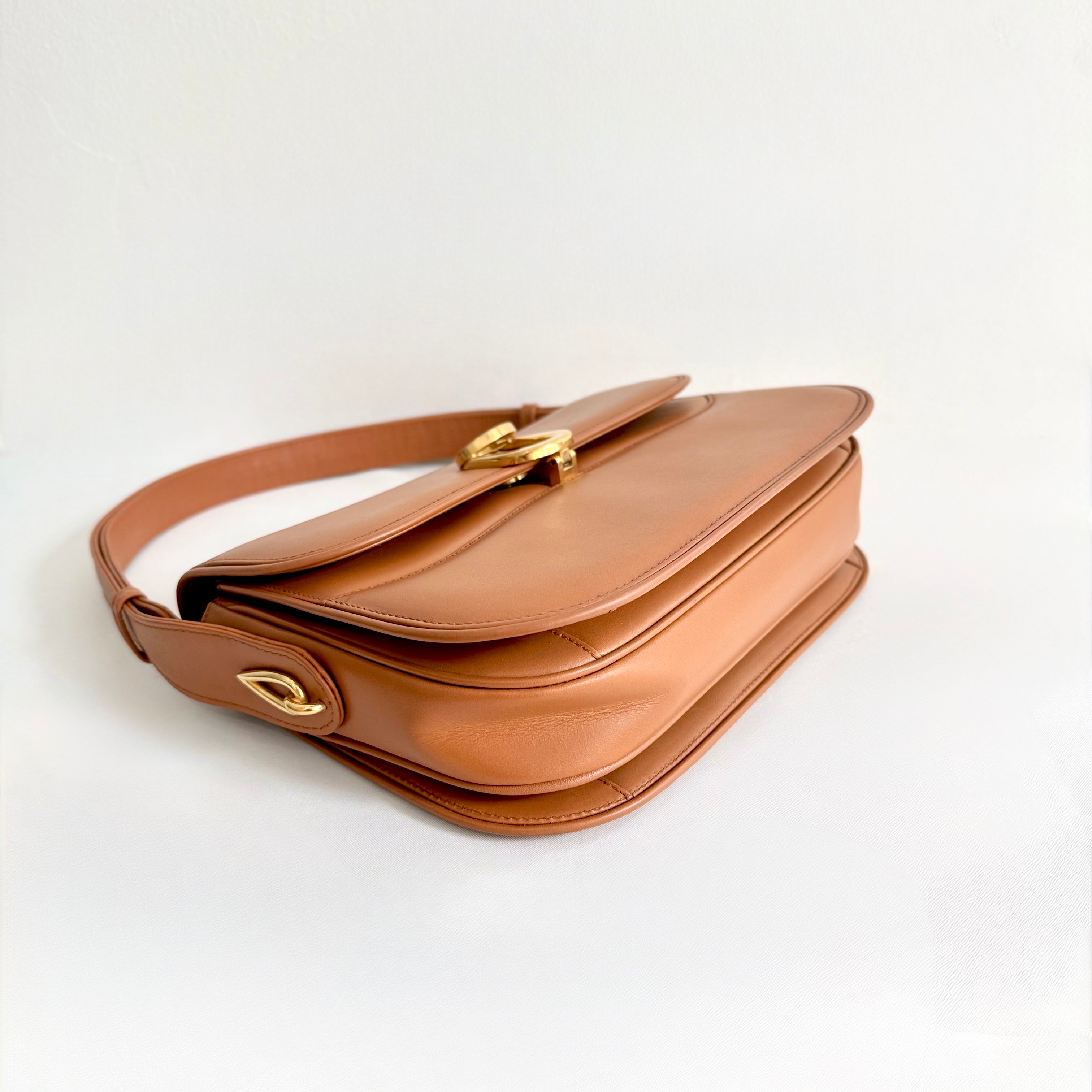 Gucci Vintage Brown Leather Bag
