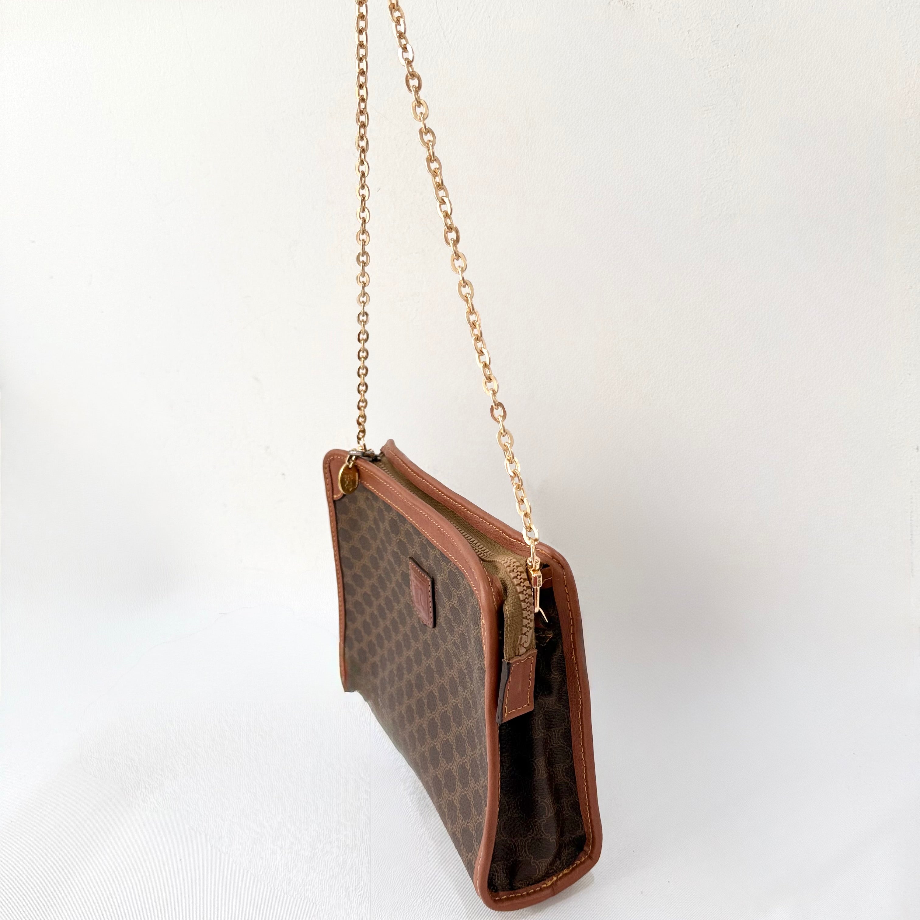 Celine Vintage Triomphe Clutch