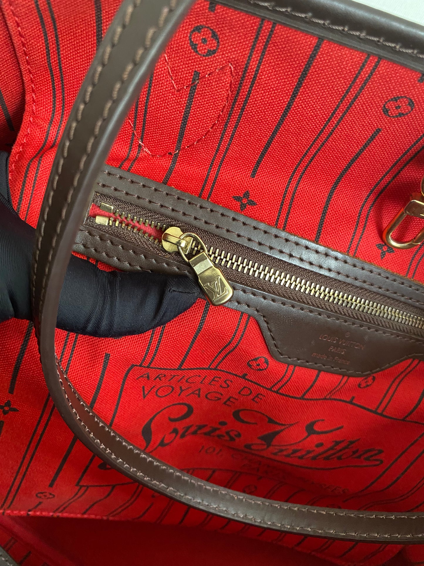 Louis Vuitton Neverfull MM Damier Ebene