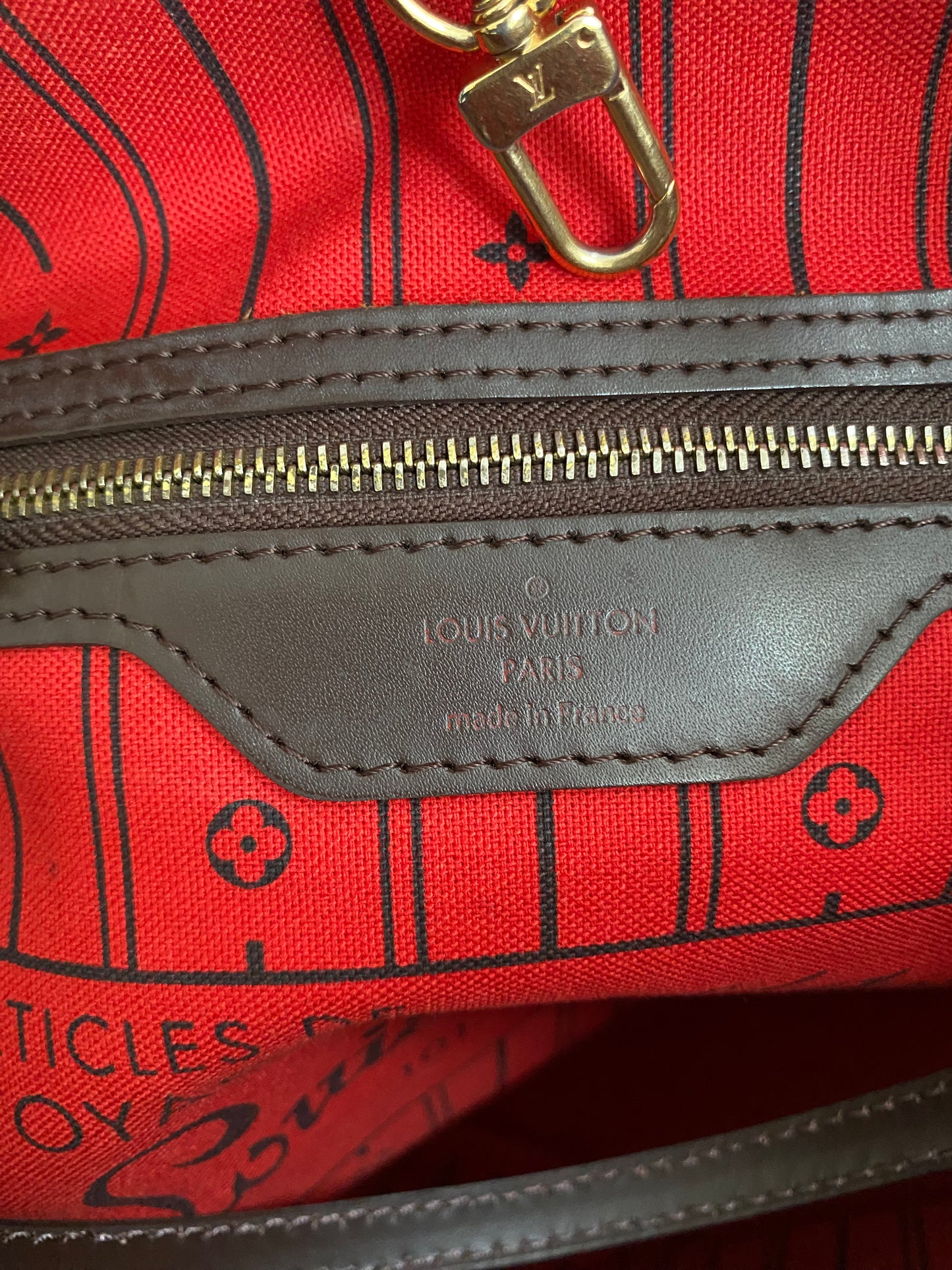 Louis Vuitton Neverfull MM Damier Ebene