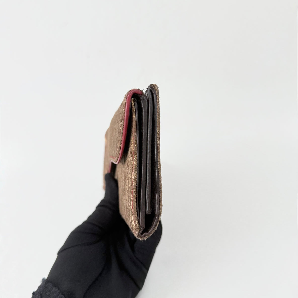 Christian Dior Rasta Print Saddle Wallet