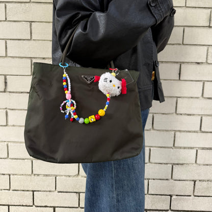 PRADA Tessuto Nylon Green Bag