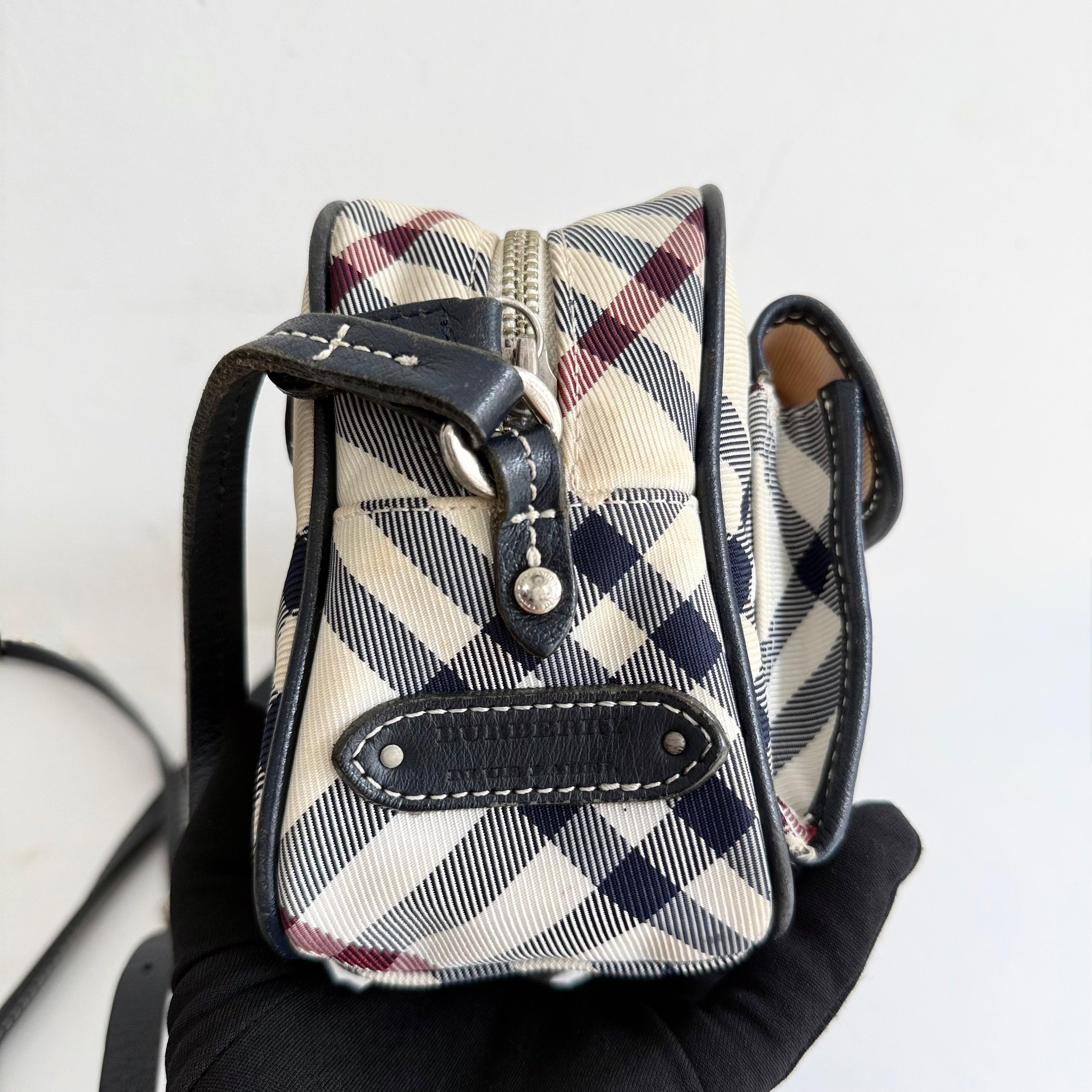 Burberry Blue Label Nova Check Crossbody Bag