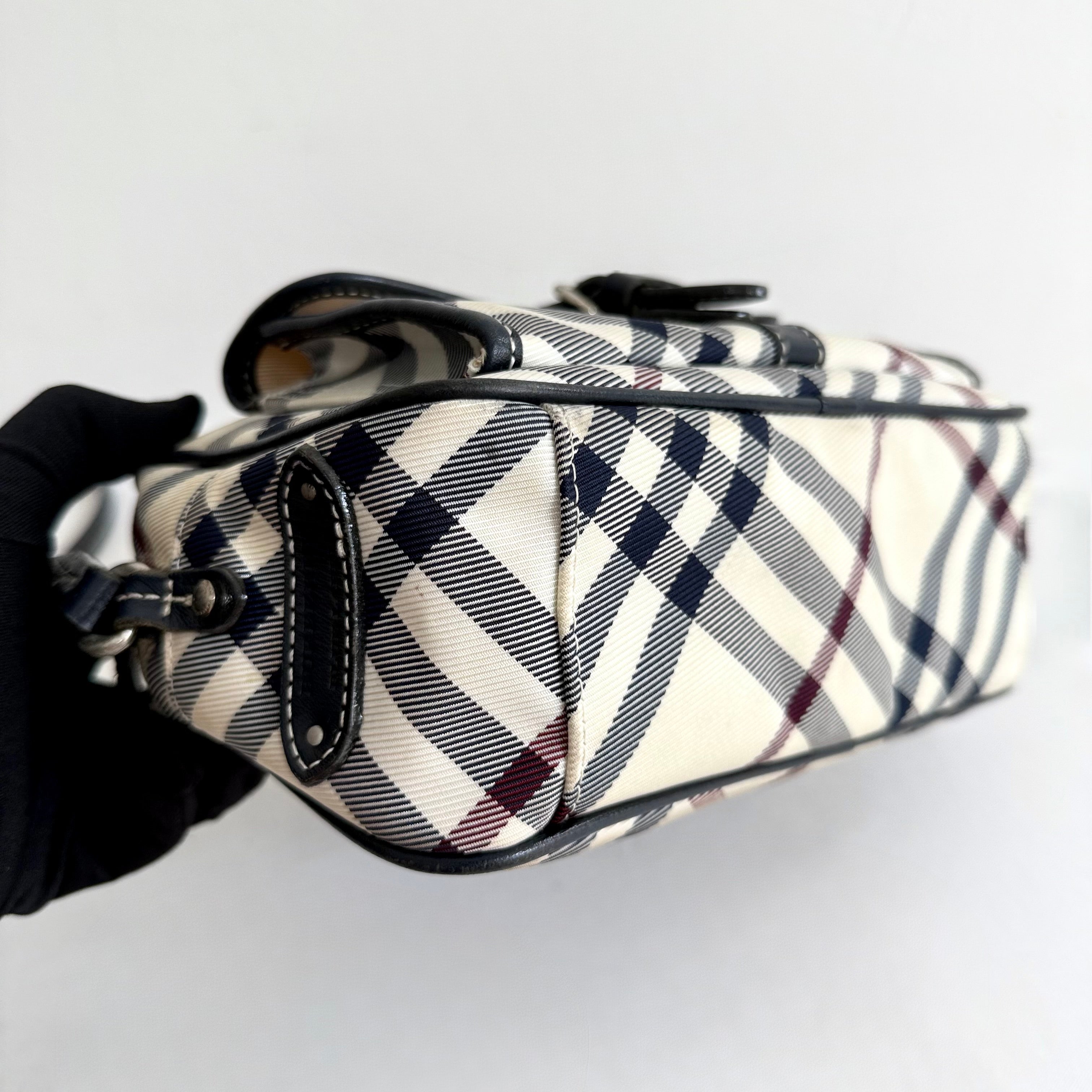 Burberry Blue Label Nova Check Crossbody Bag