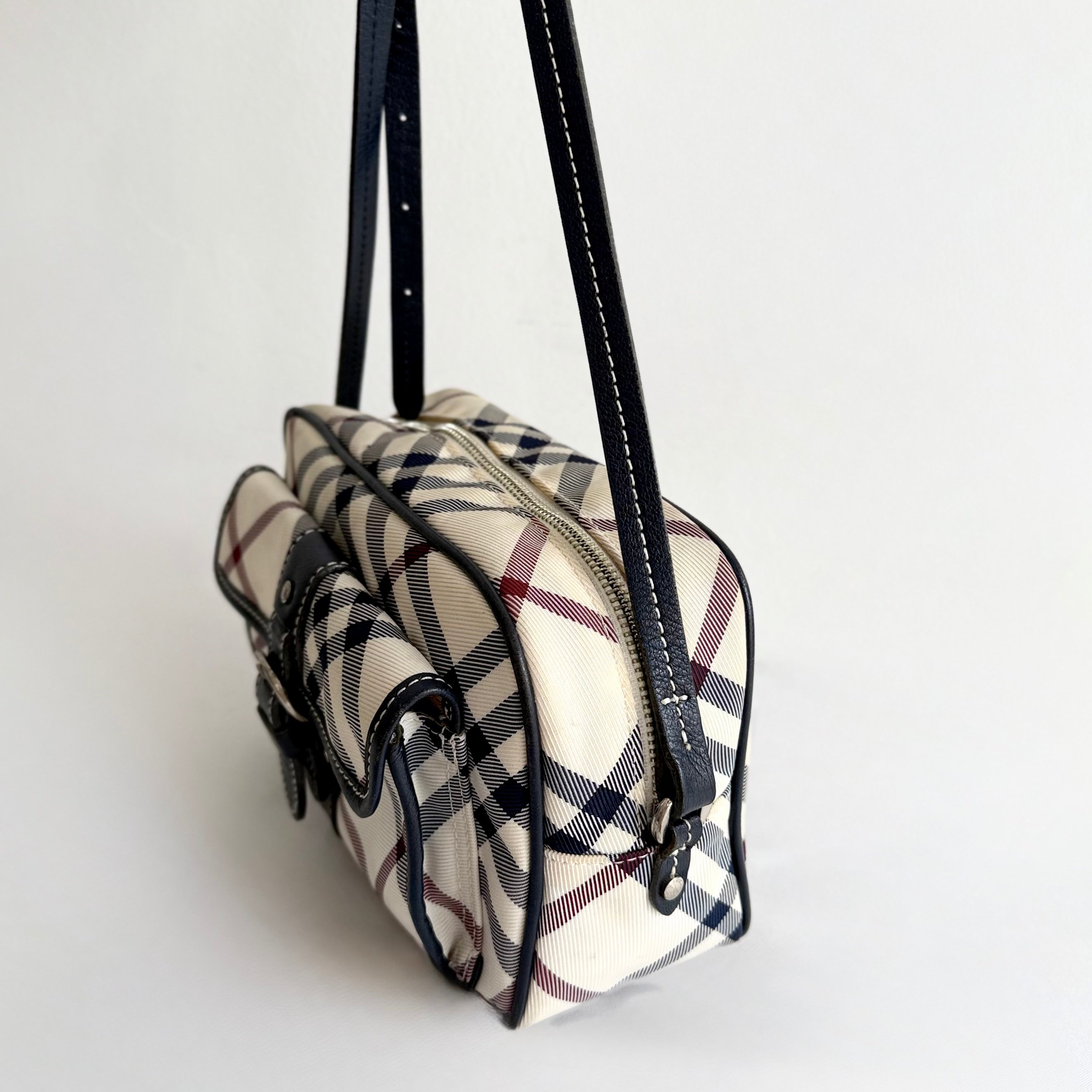 Burberry Blue Label Nova Check Crossbody Bag