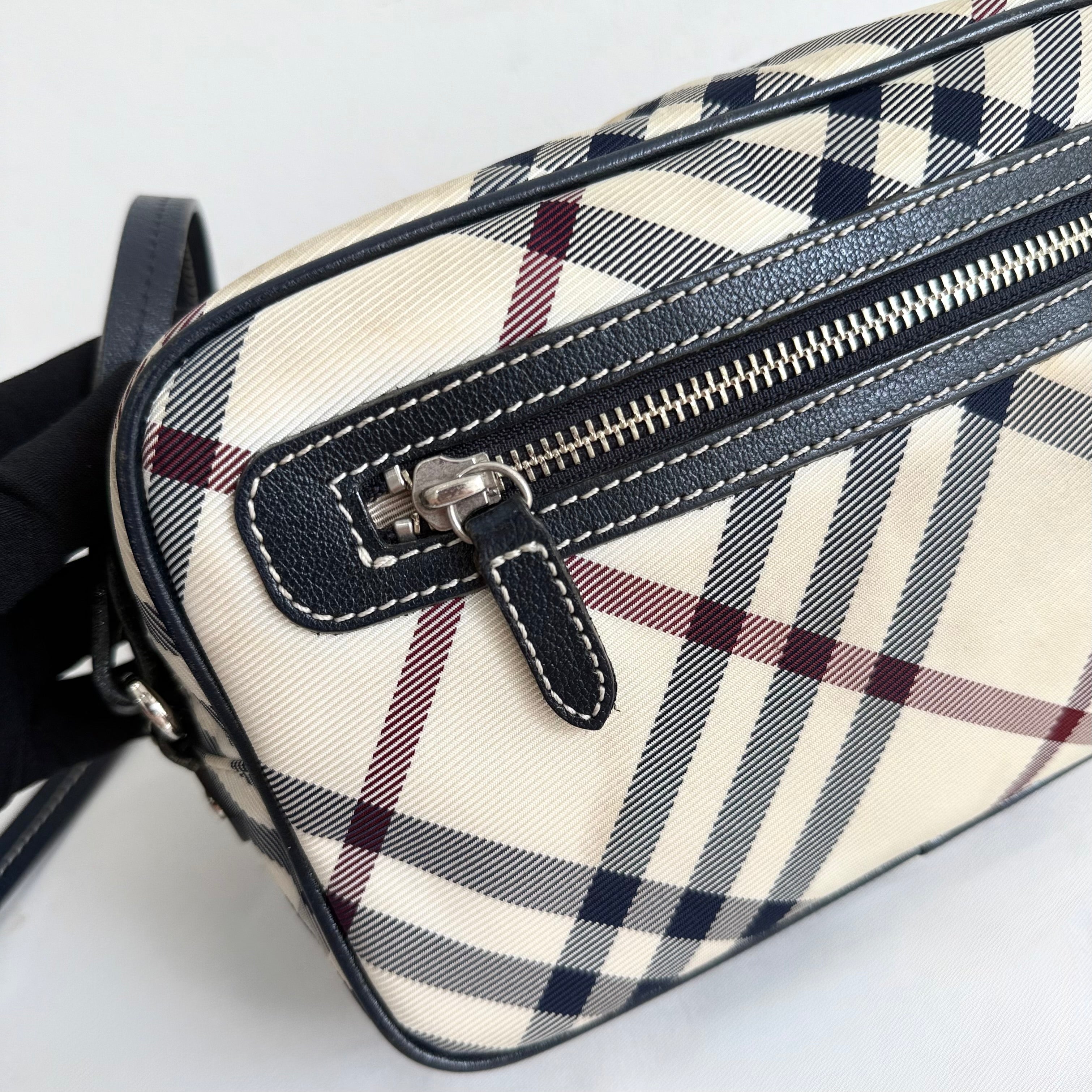Burberry Blue Label Nova Check Crossbody Bag