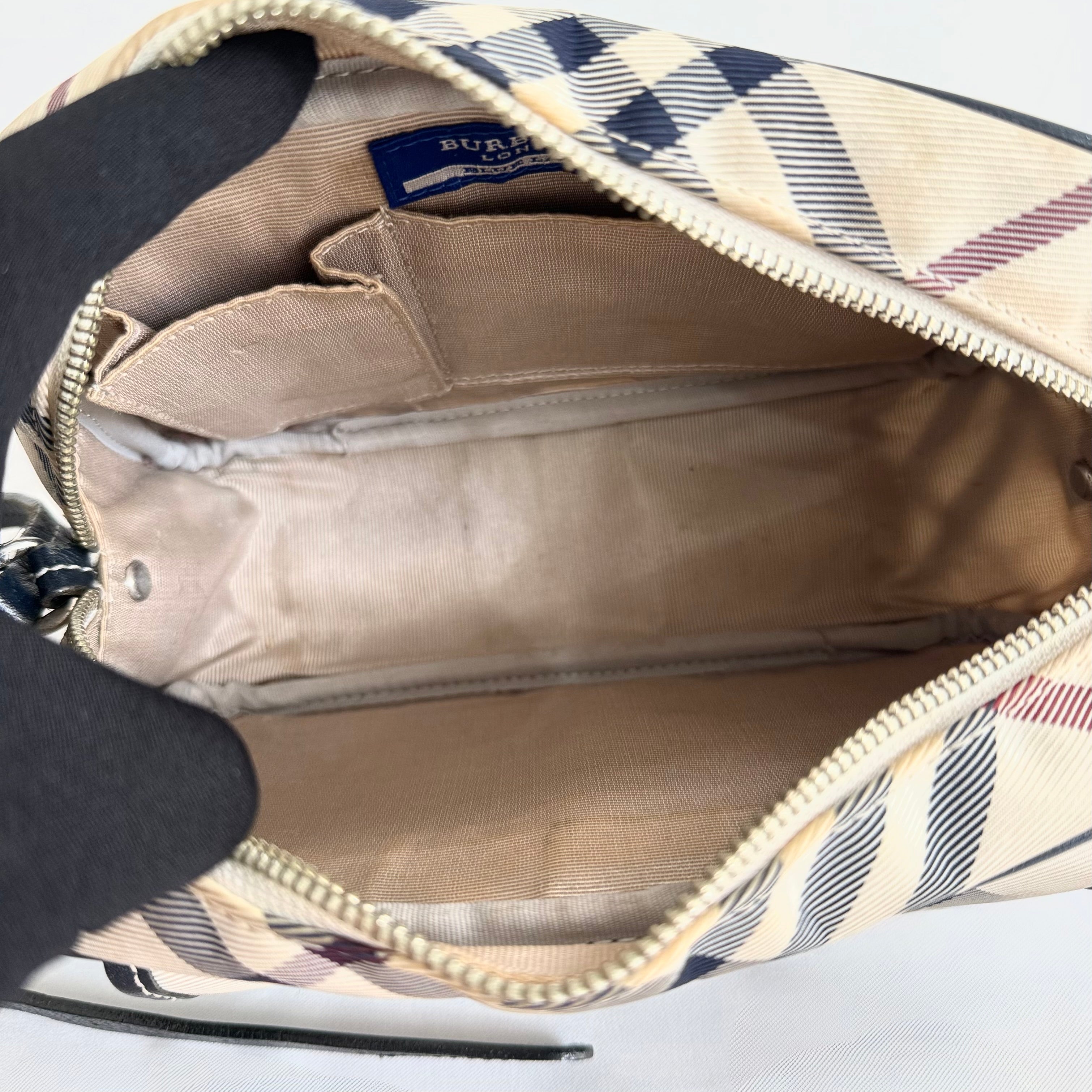 Burberry Blue Label Nova Check Crossbody Bag