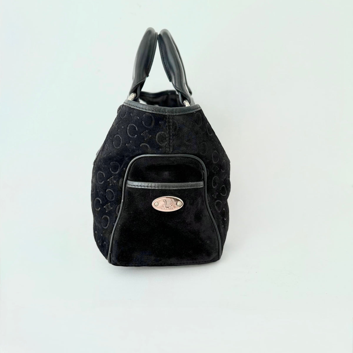 Celine 2000 C Macadam Suede Boogie handbag