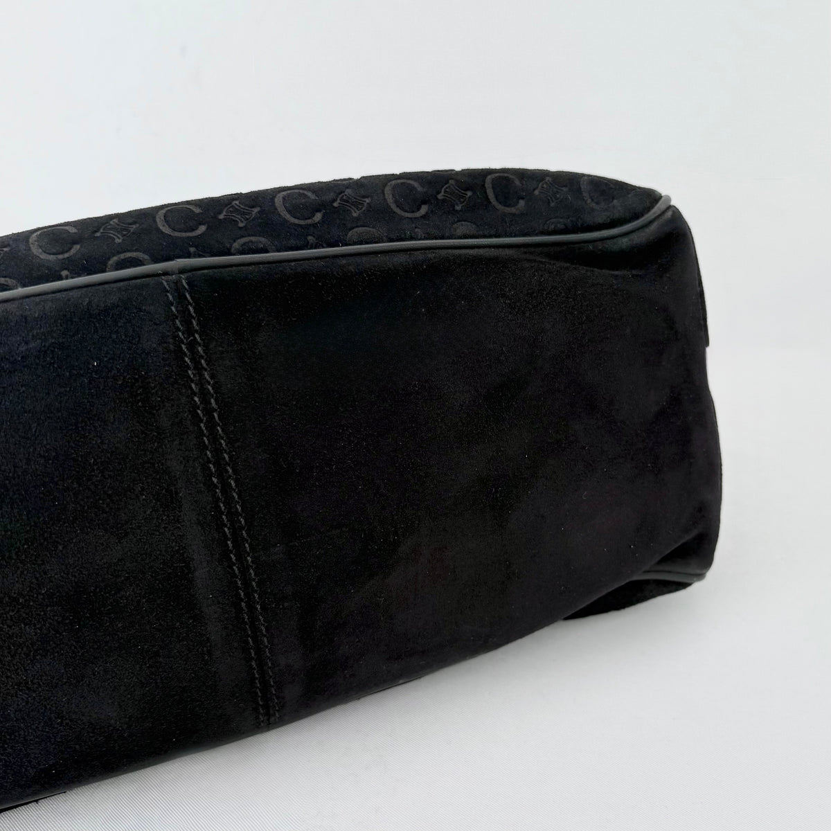 Celine 2000 C Macadam Suede Boogie handbag