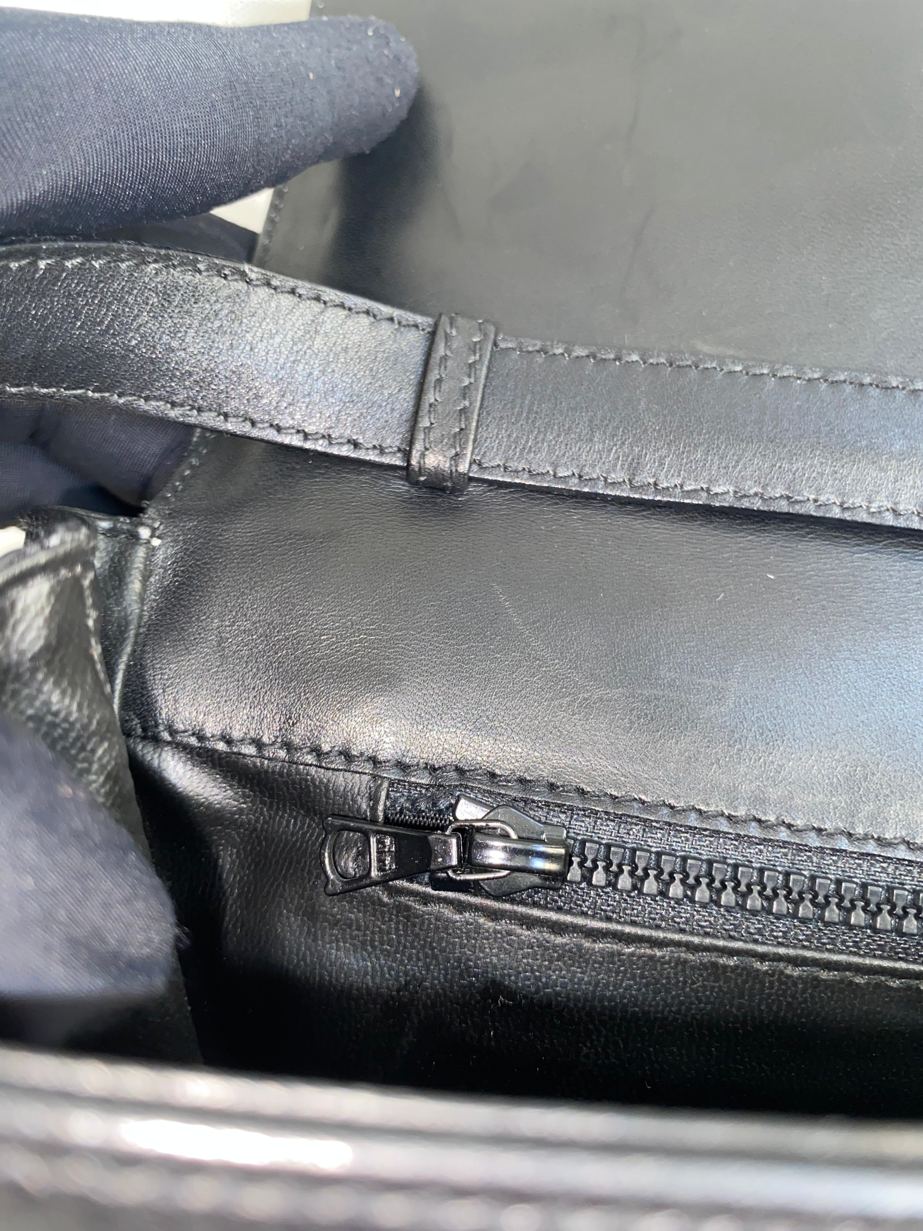 Celine Classic Black Leather Bag