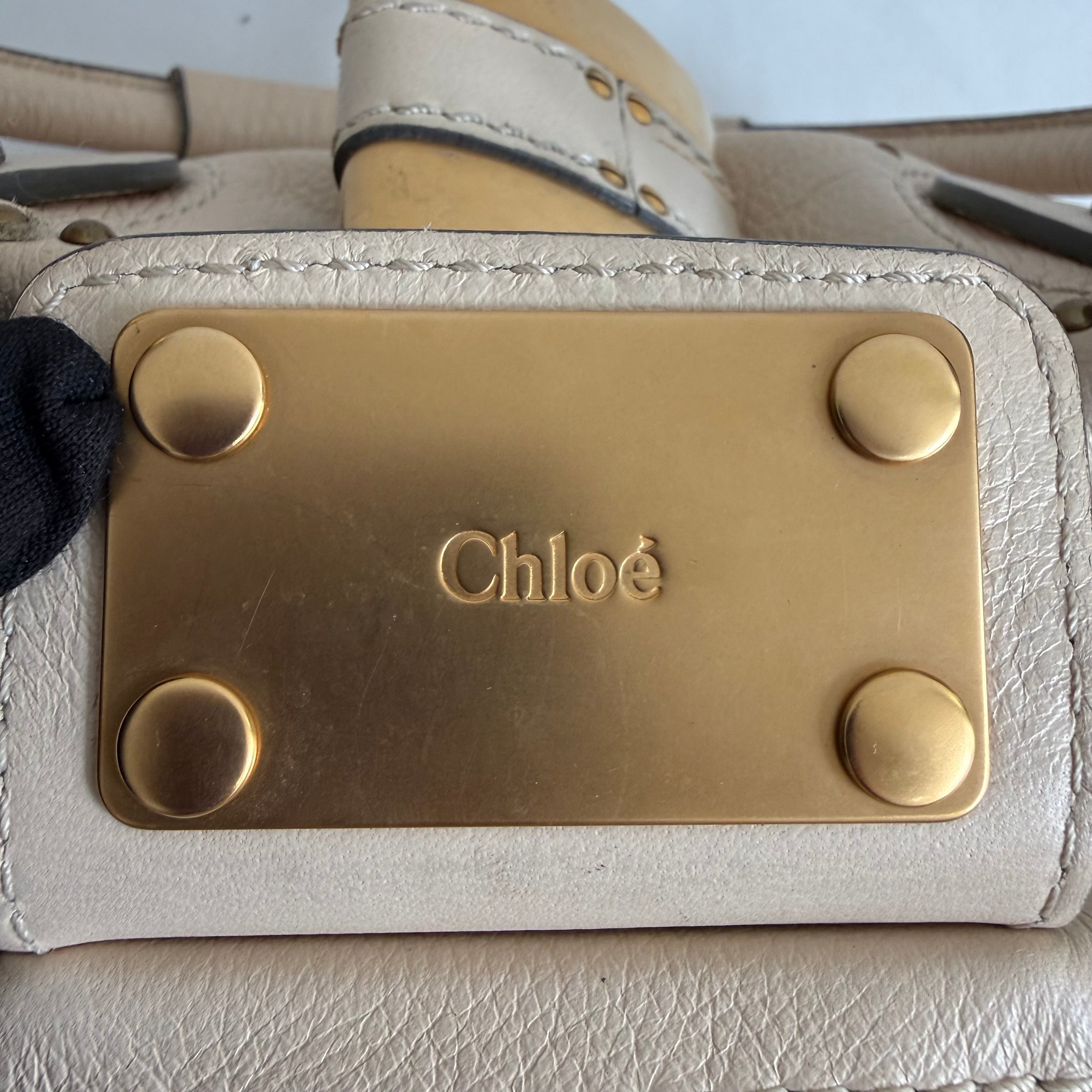 Chloe Paddington Ivory Shoulder Bag