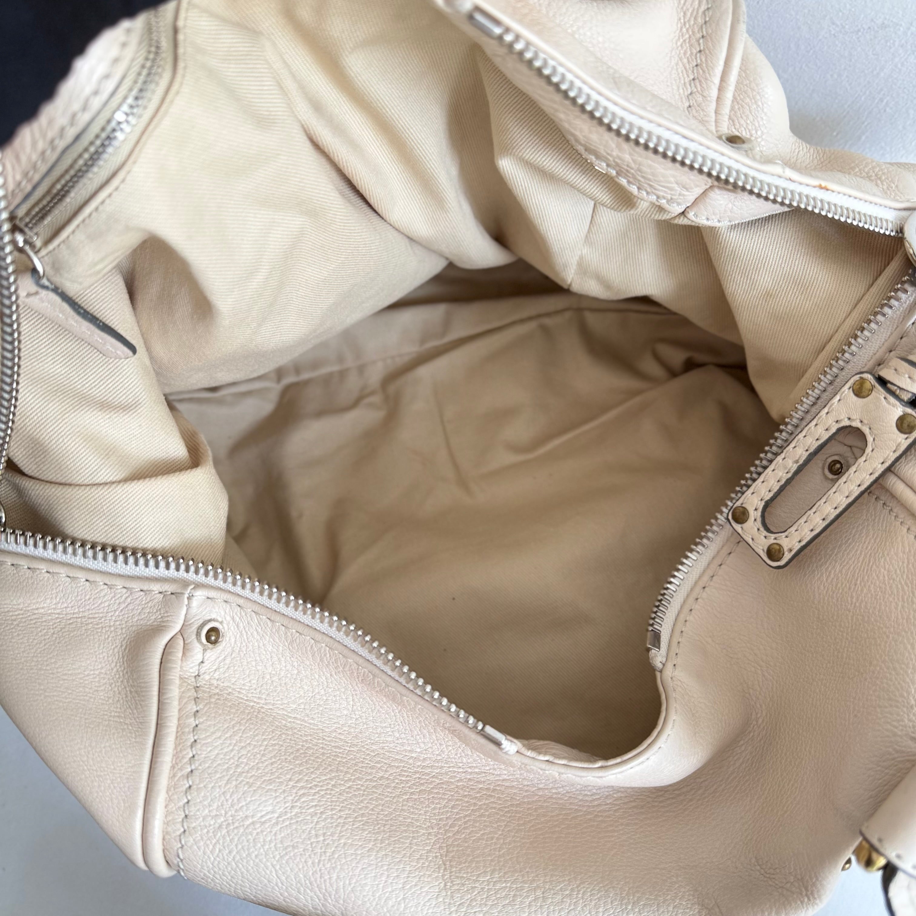 Chloe Paddington Ivory Shoulder Bag