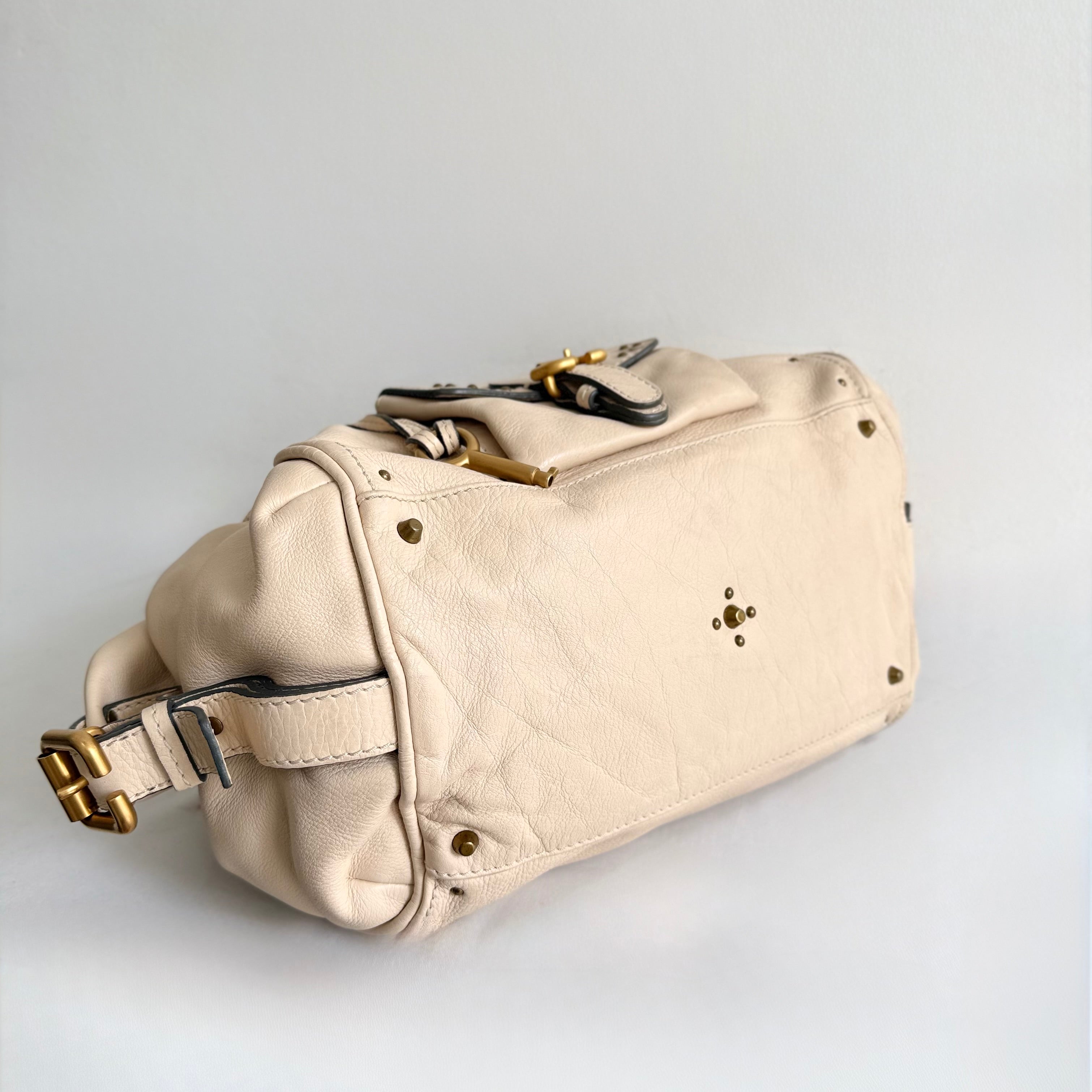 Chloe Paddington Ivory Shoulder Bag