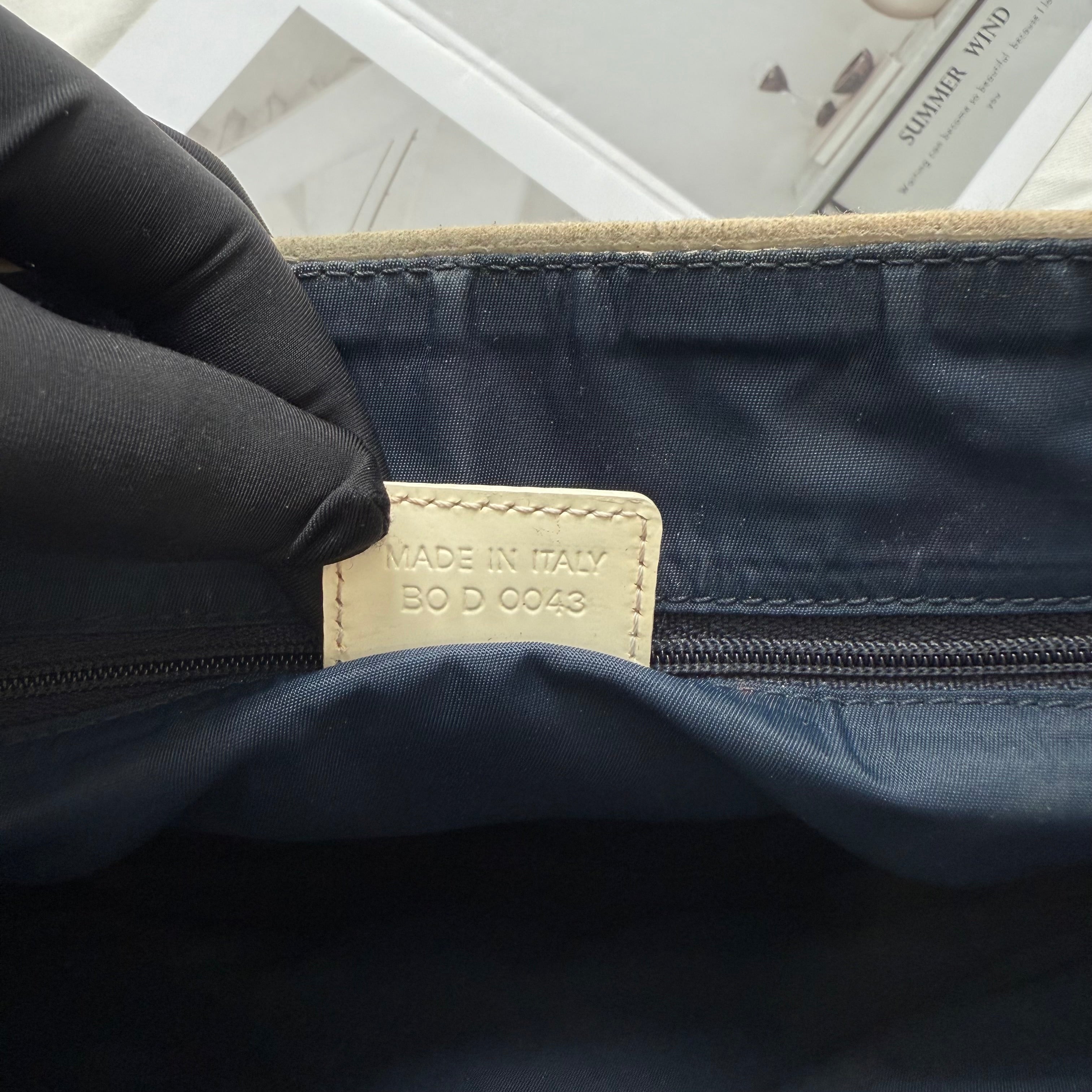Christian Dior Monogram Trotter No. 1 Tote Bag Navy