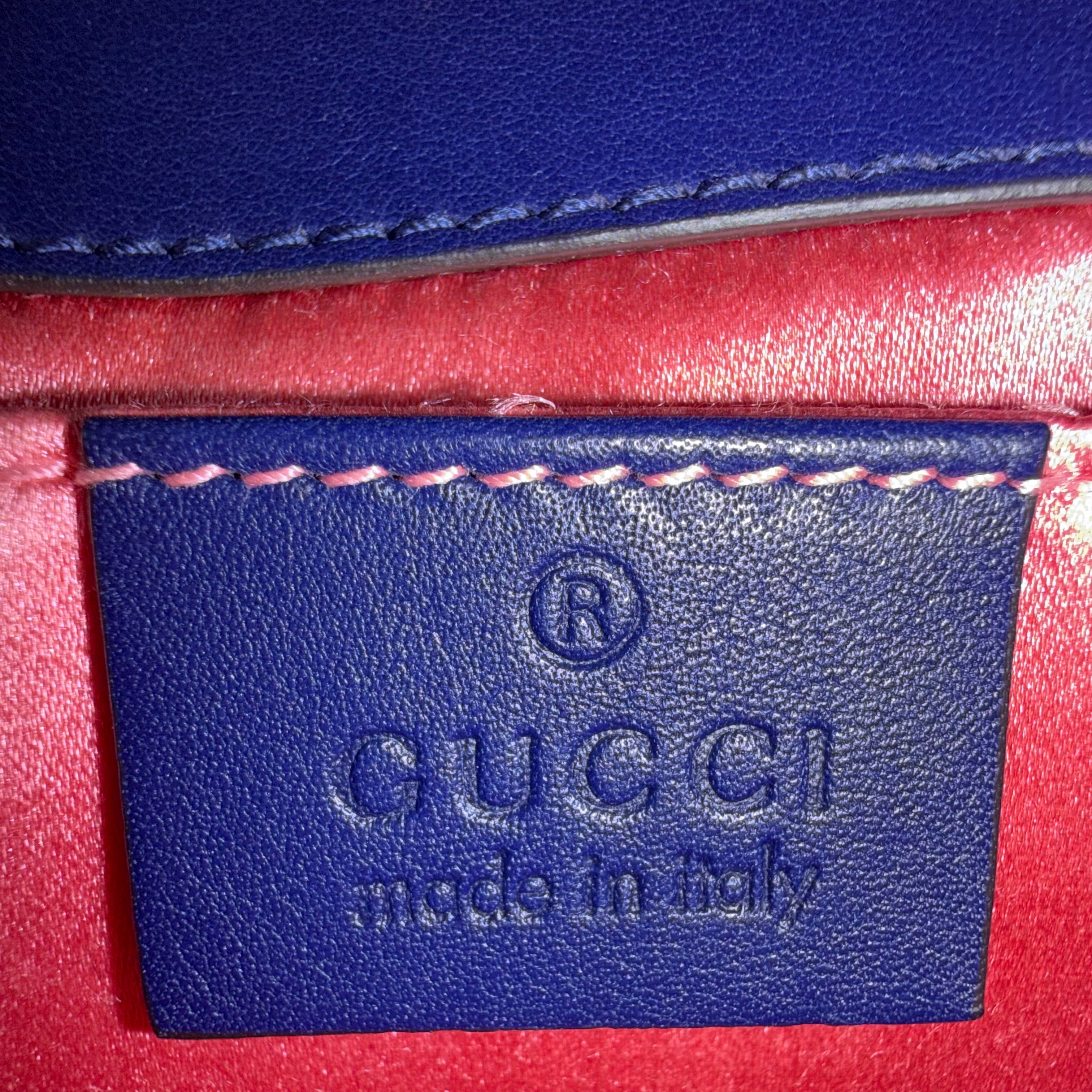 Gucci Marmont Velvet Small Shoulder Bag