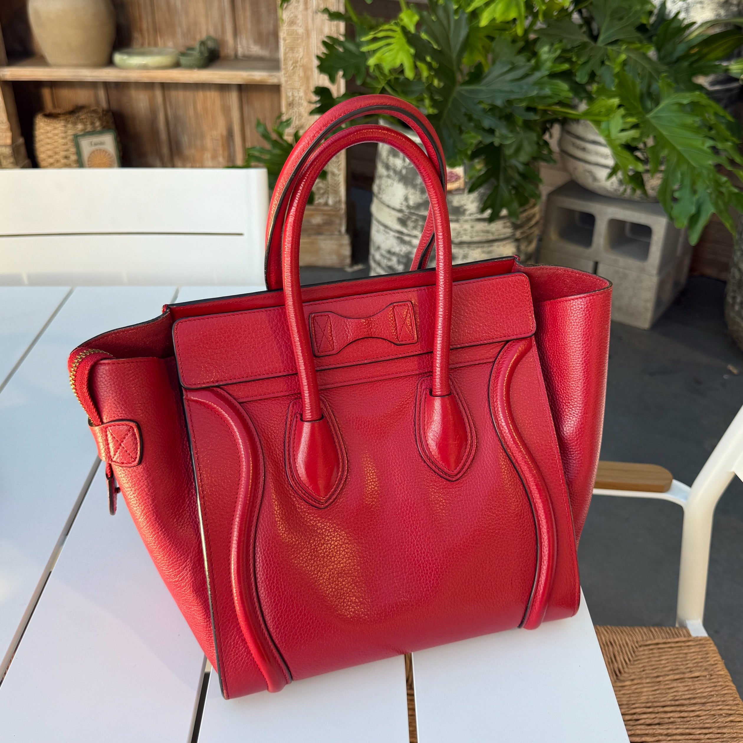 Celine Micro Luggage Tote