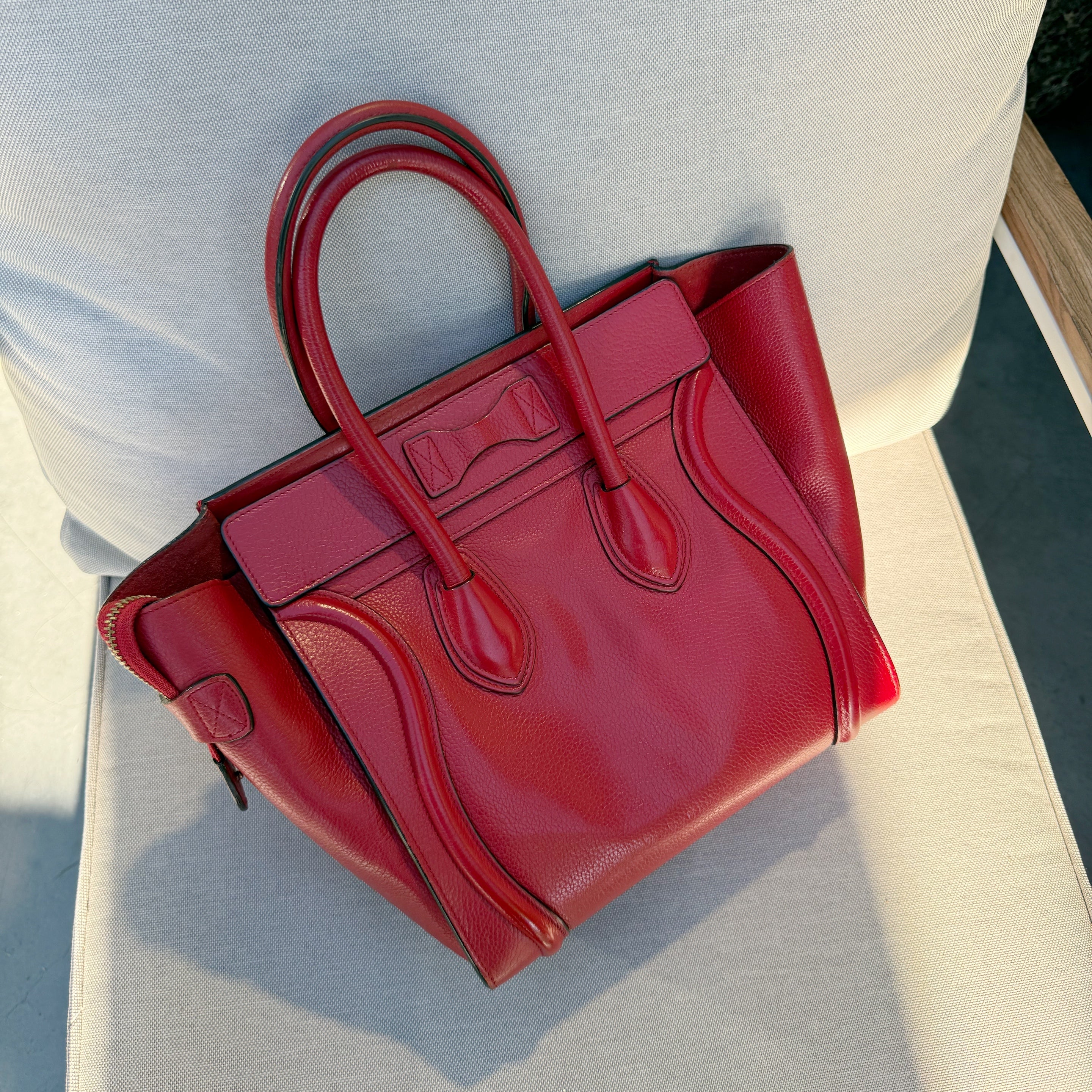 Celine Micro Luggage Tote