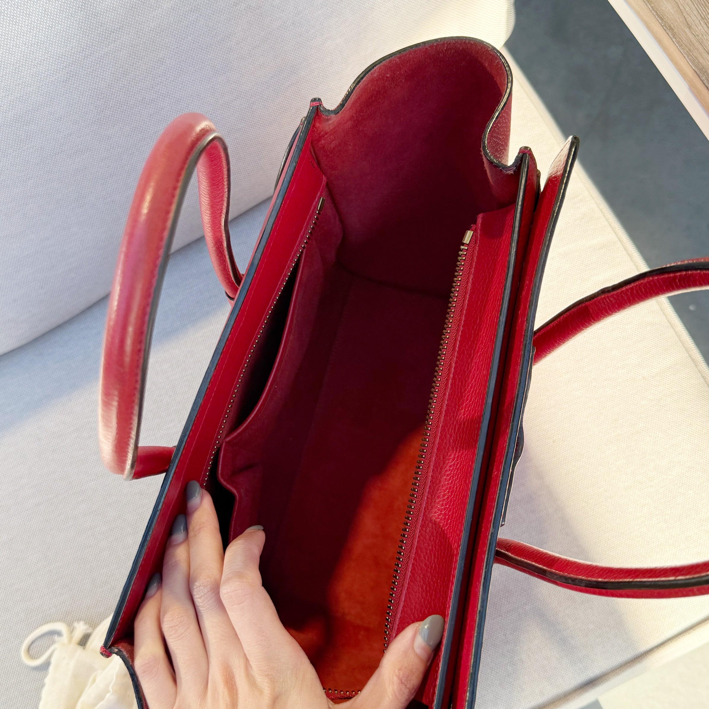 Celine Micro Luggage Tote