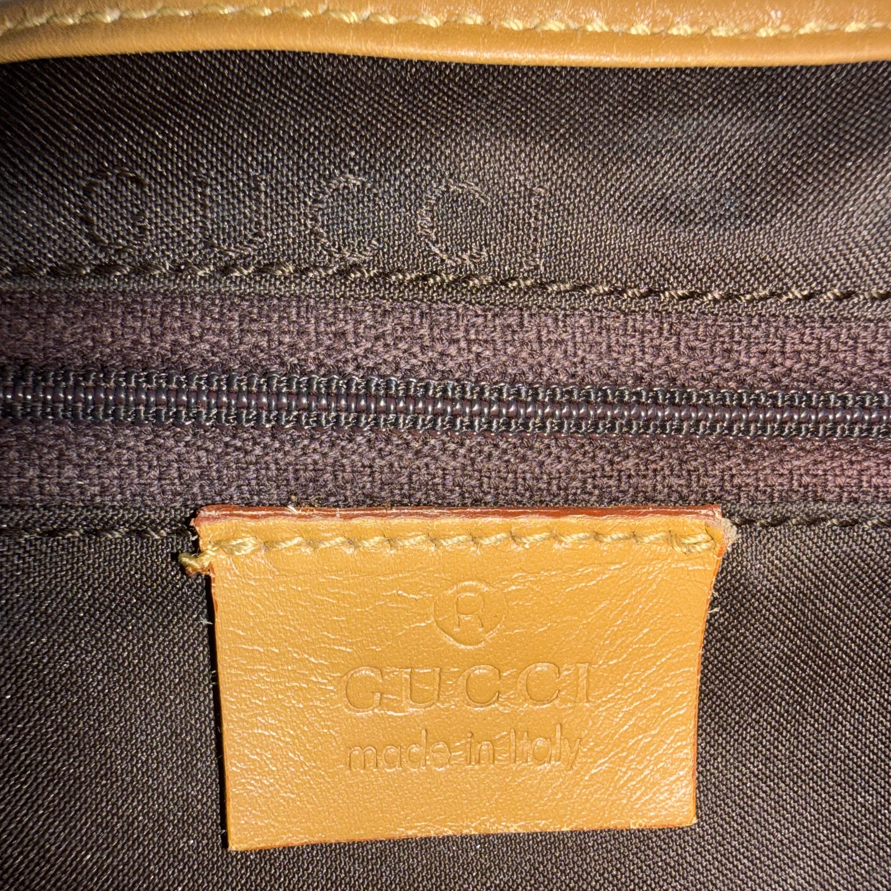 Gucci Jackie Bag - GG Beige Canvas