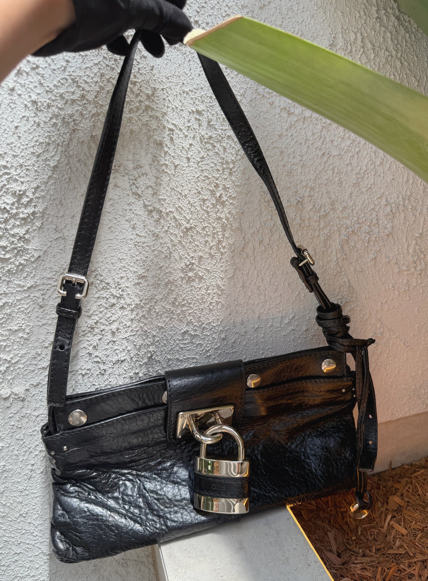 Chloe Black Paddington Leather Bag