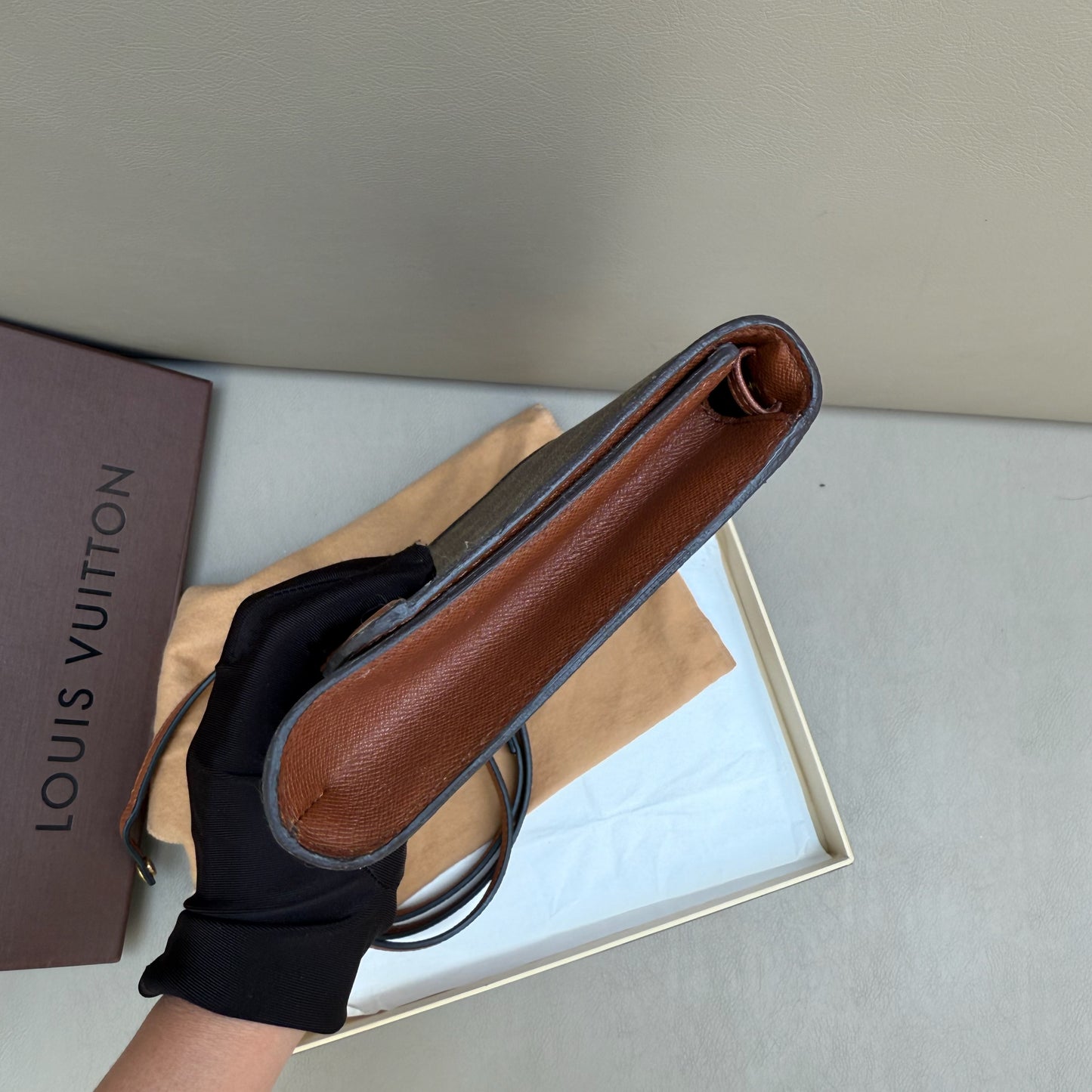 Louis Vuitton Monogram Bordeaux Shoulder Bag