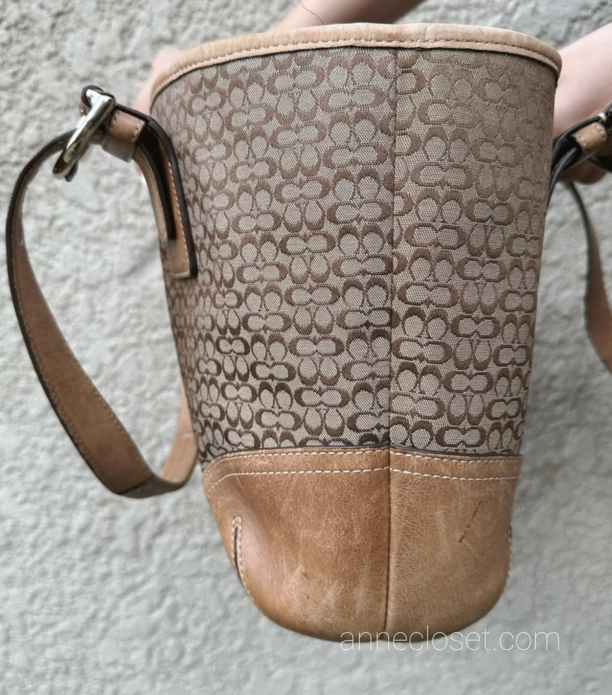 Coach Soho Signature Four Buckle Strap Hobo