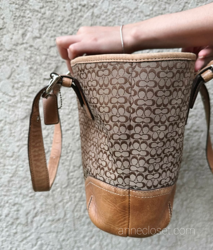 Coach Soho Signature Four Buckle Strap Hobo