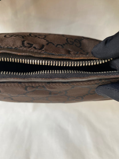 Gucci Tom Ford Slim Horsebit Brown Shoulder Bag