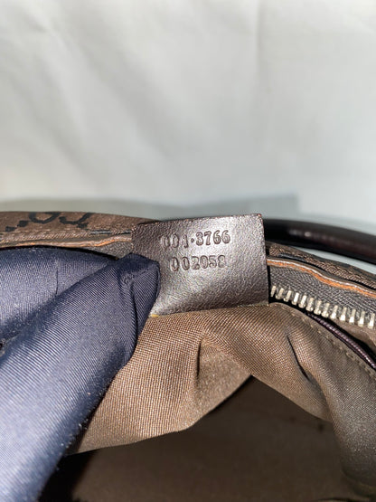Gucci Tom Ford Slim Horsebit Brown Shoulder Bag