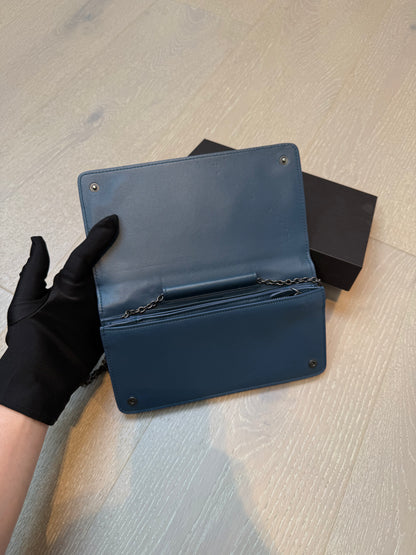 Bottega Veneta Nappa Intrecciato Continental Wallet on Chain