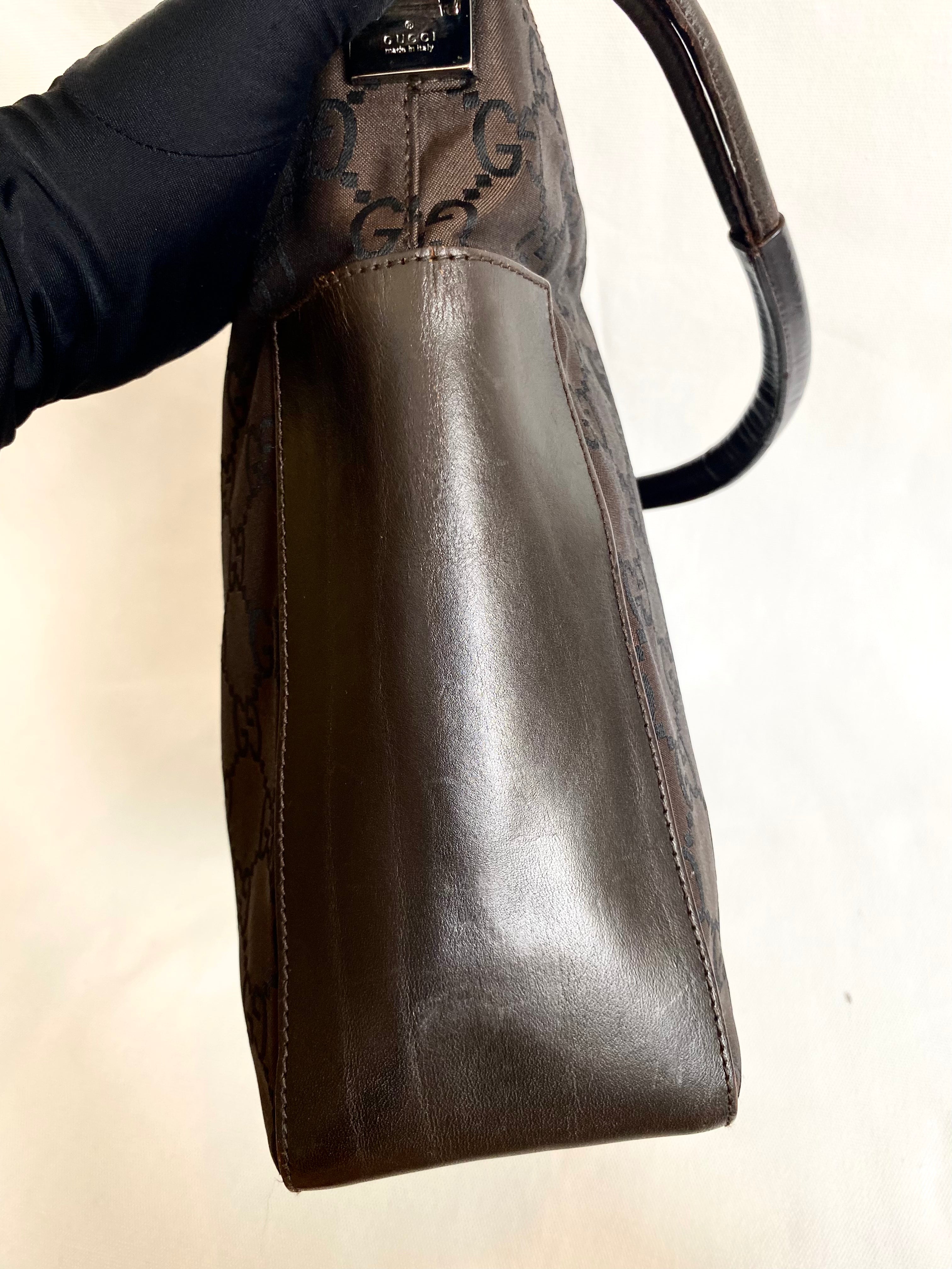 Gucci Tom Ford Slim Horsebit Brown Shoulder Bag
