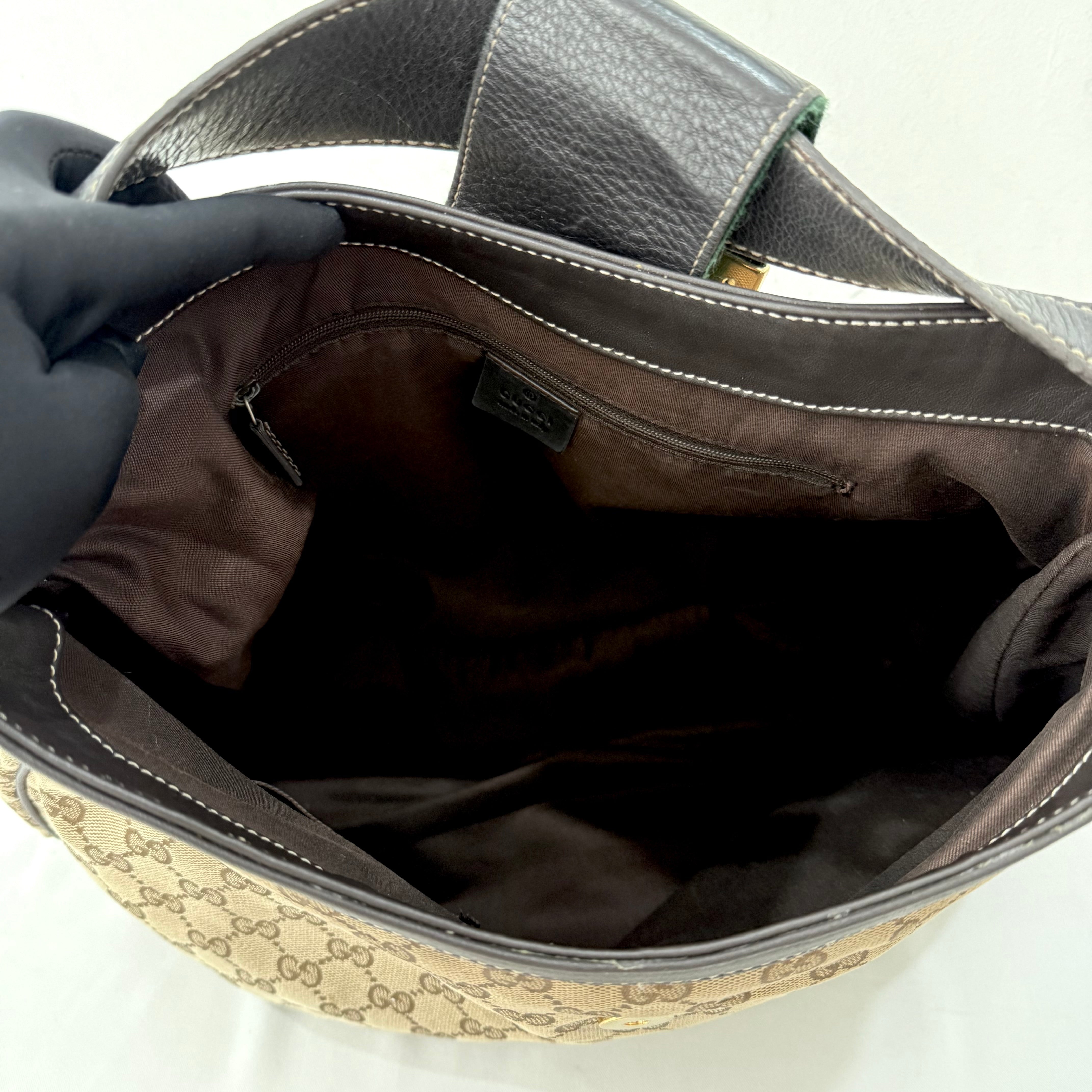 Gucci GG Canvas New Ladies Web Hobo