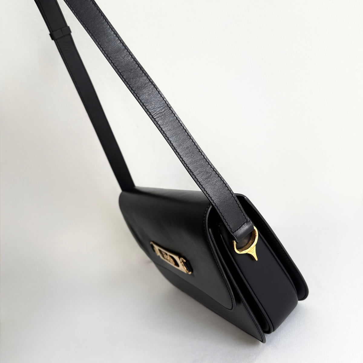 Celine Vintage Horse and Carriage Shoulder Bag