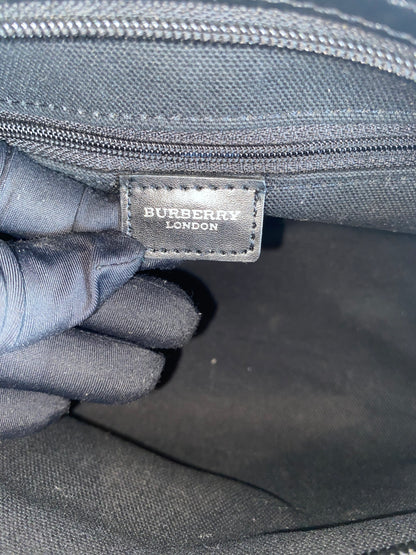 BURBERRY NOVA CHECK BAGUETTE BAG