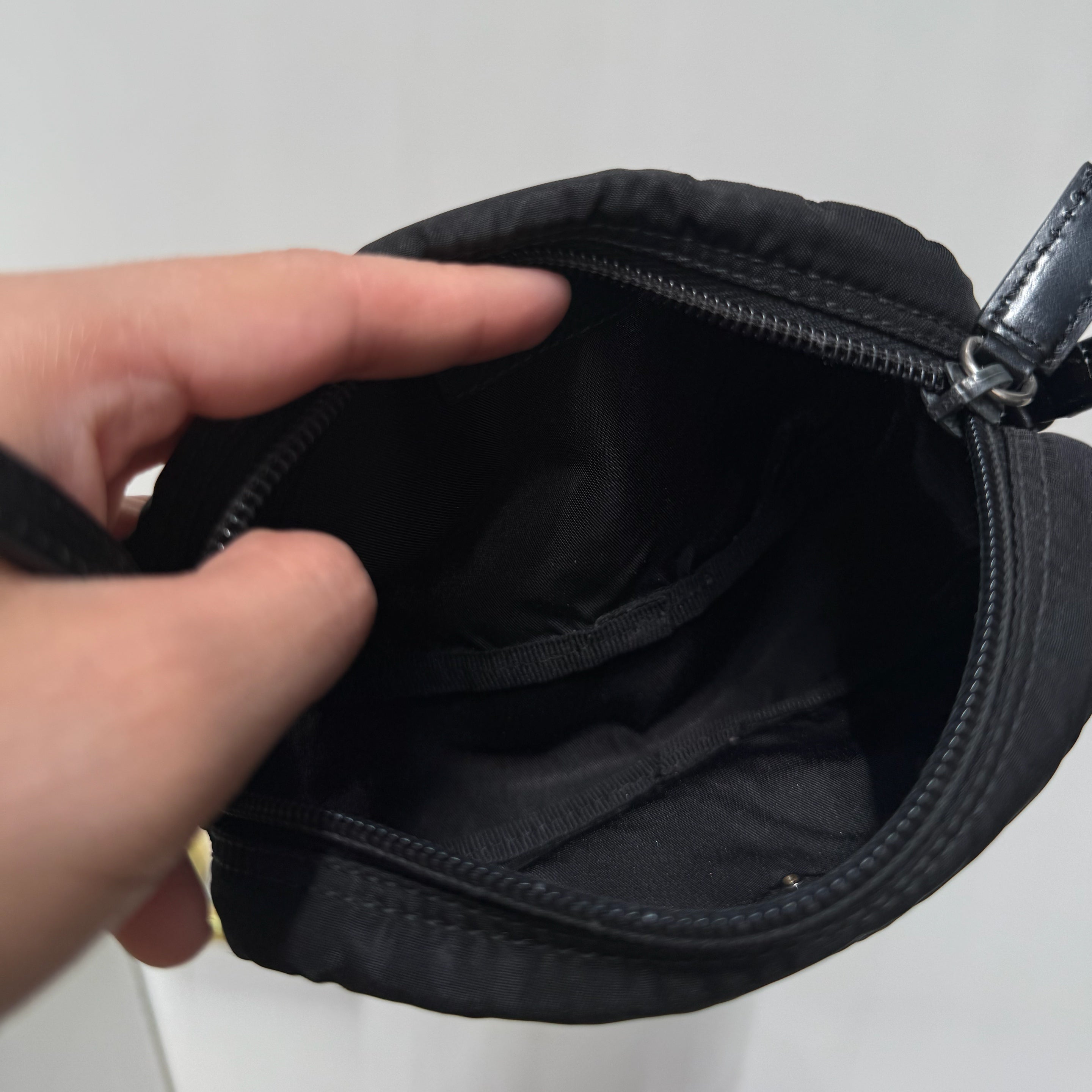Prada Black Tessuto Shoulder Bag