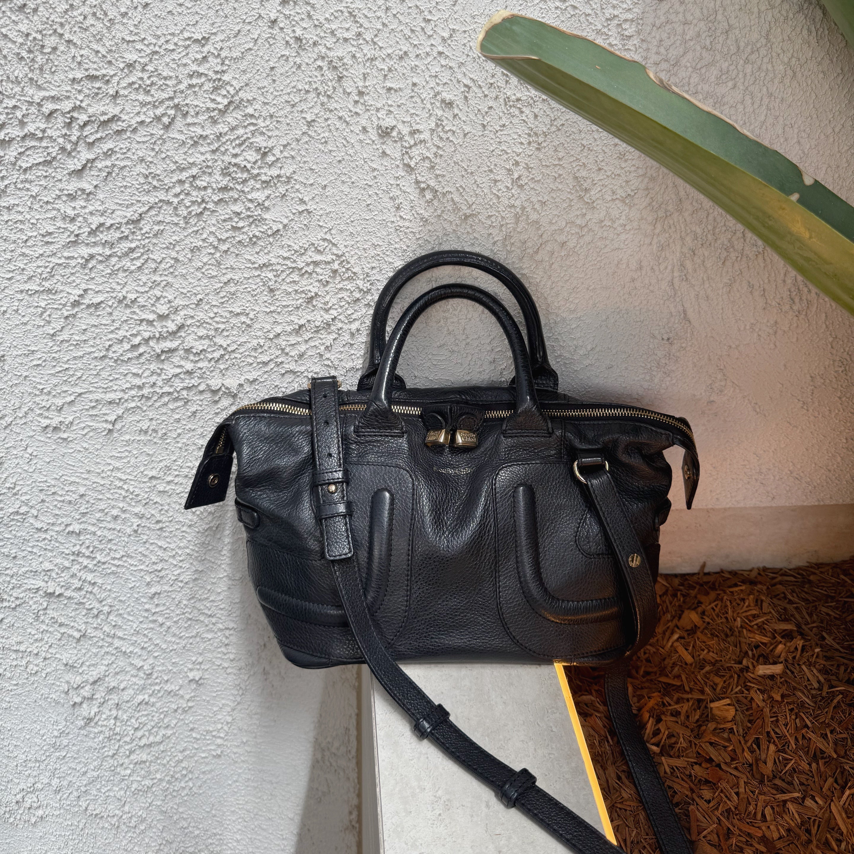 See By Chloe Black Leather Handbag