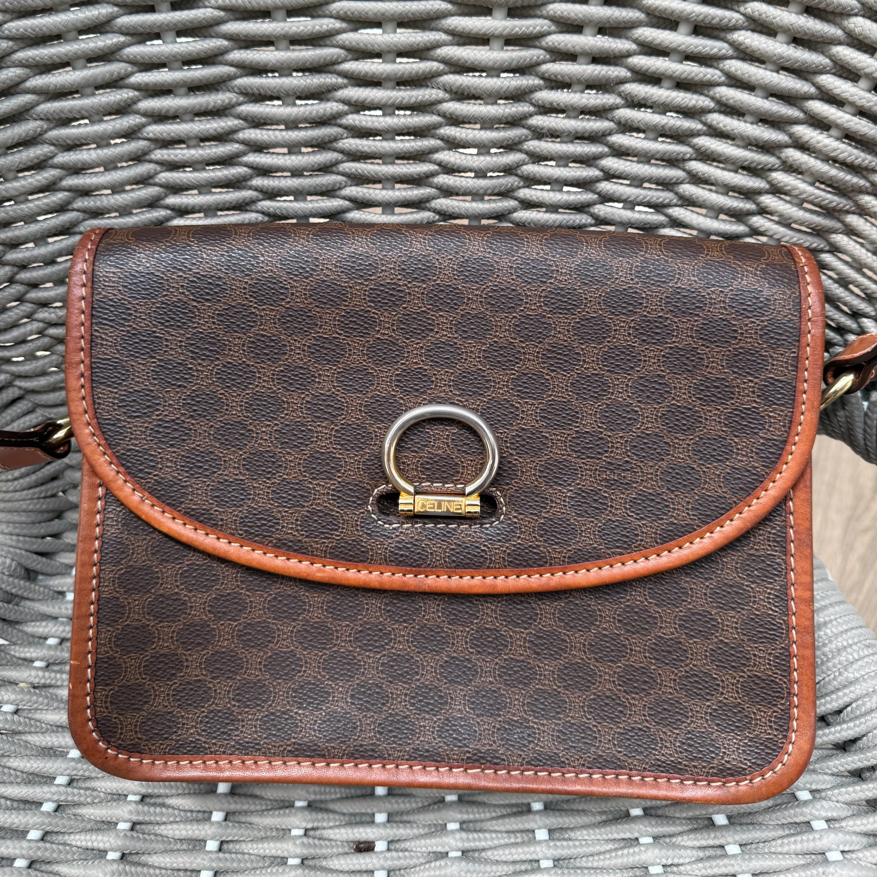 Celine Macadam Crossbody Bag