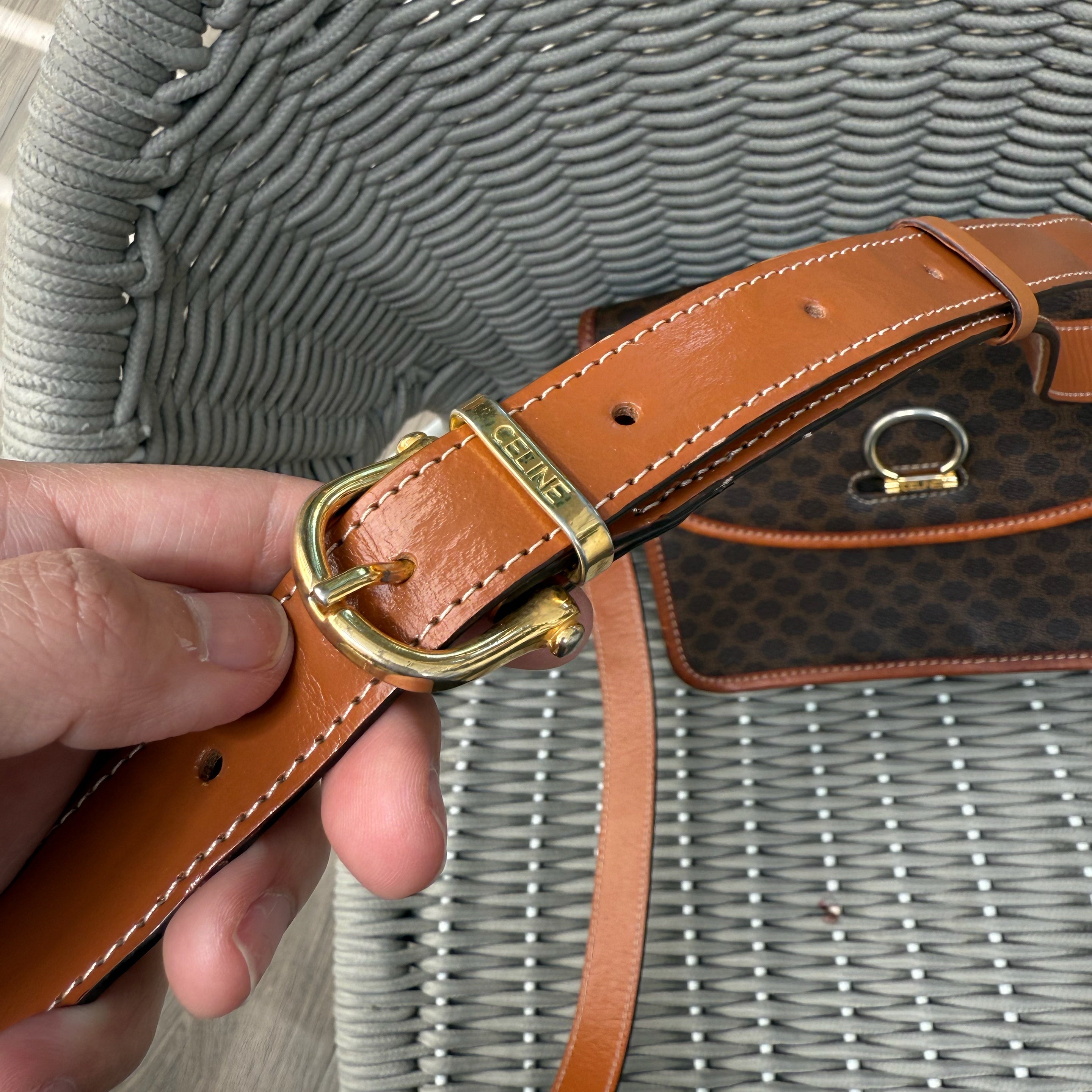 Celine Macadam Crossbody Bag