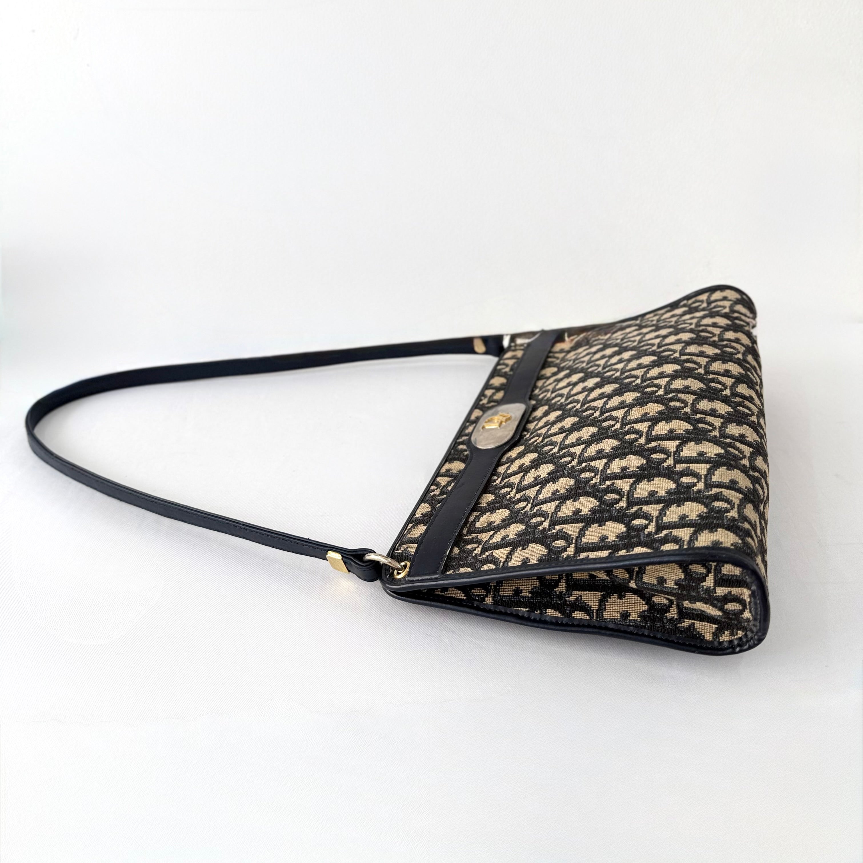 Christian Dior Trotter Navy Blue Canvas