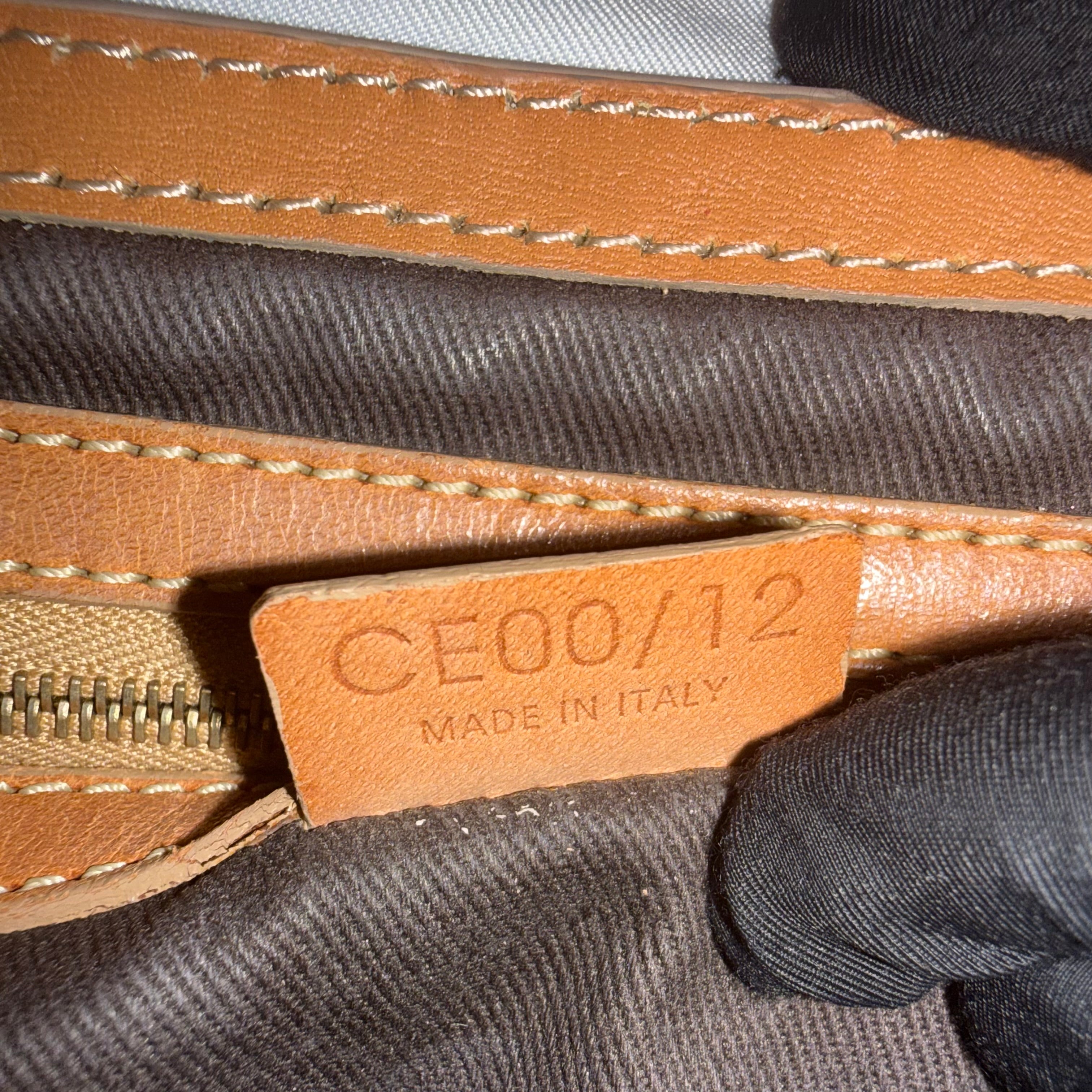 (RESERVED) Celine Brown Macadam Triomphe Tote bag