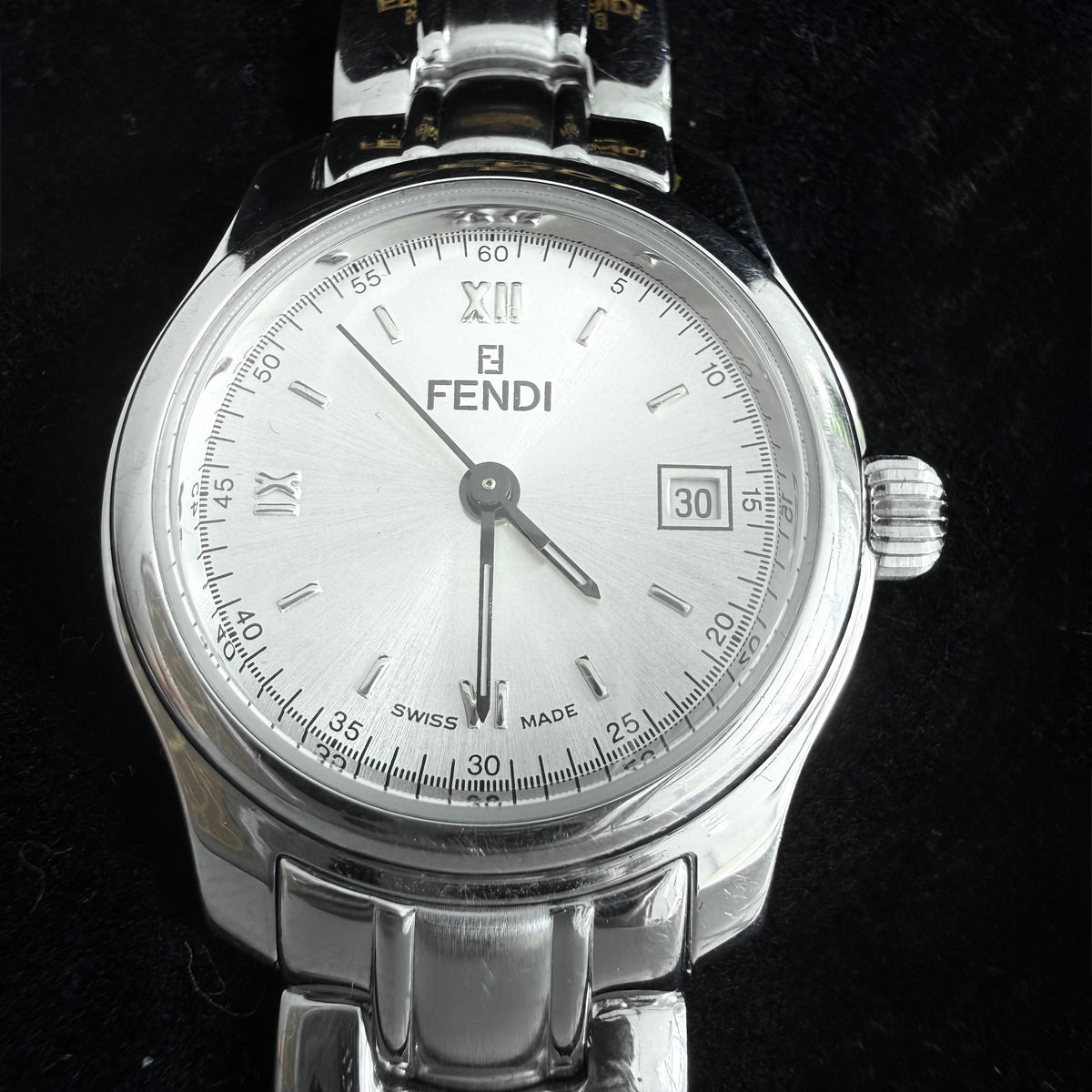 Fendi Watch 210L Stainless steel Silver
