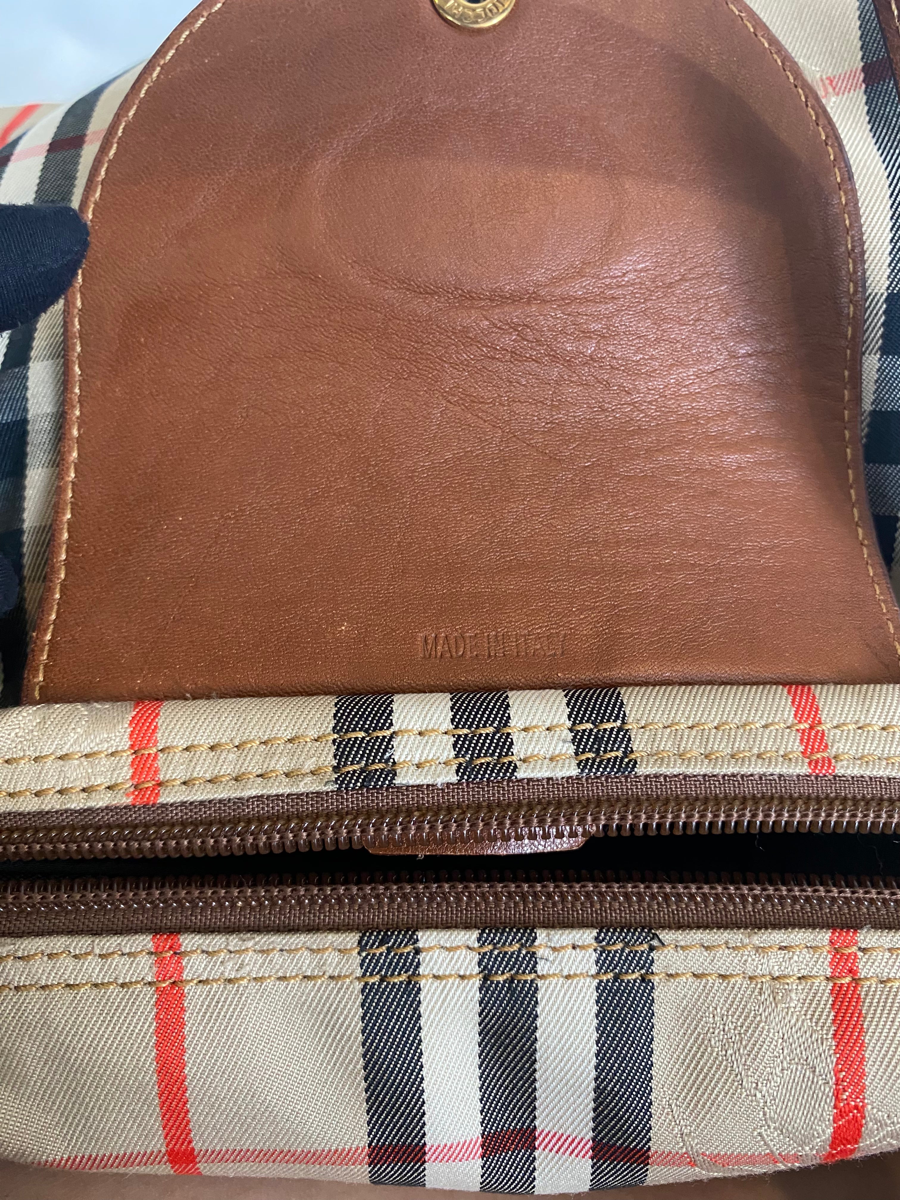 Burberry Nova Check Tote Bag