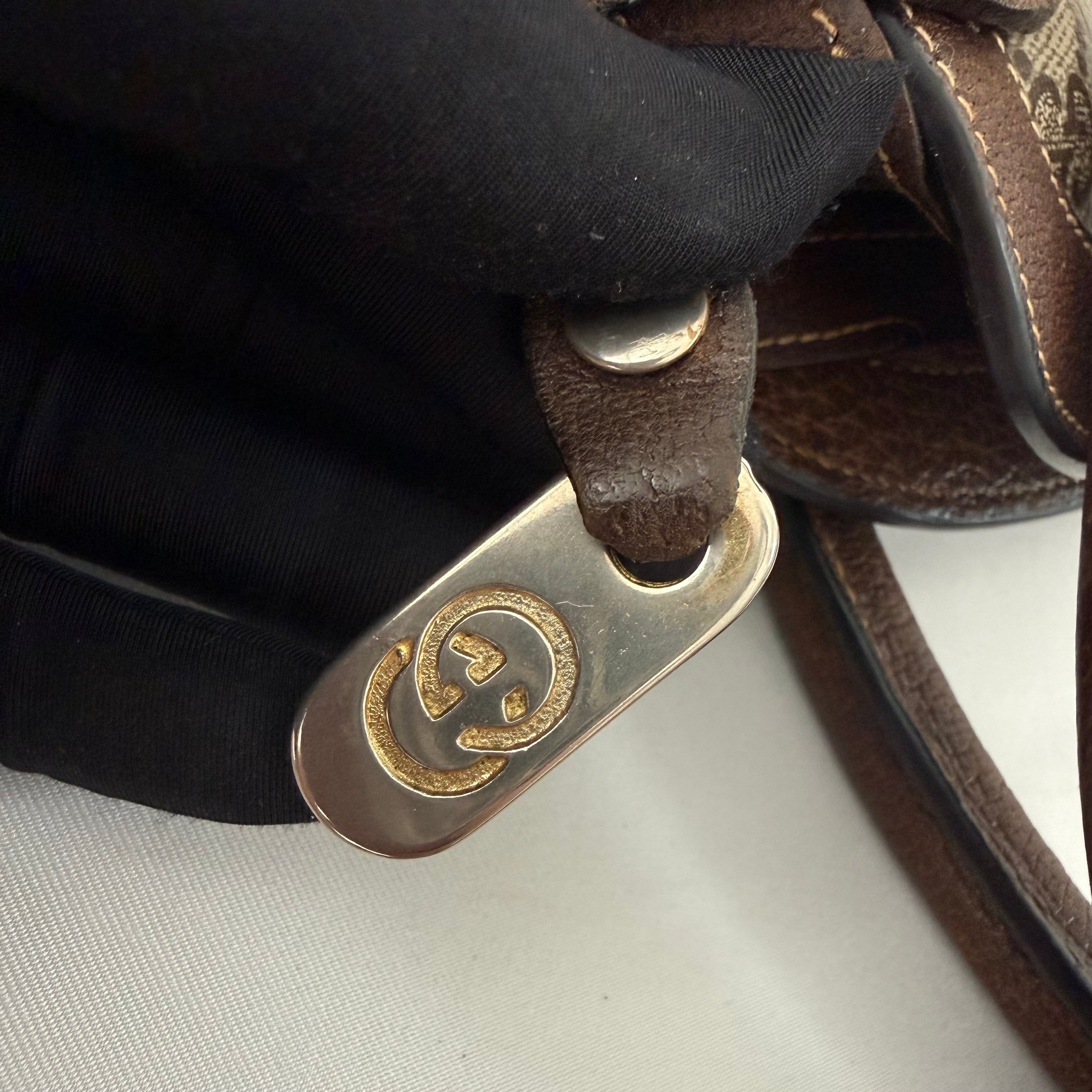 Gucci GG Plus Top Handle Bag Vintage
