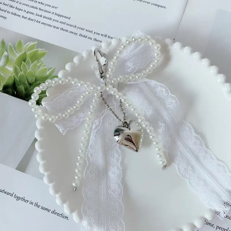 Cute Bow Bag Charm