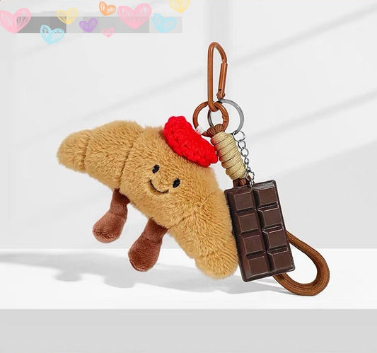Croissant Bag Charms