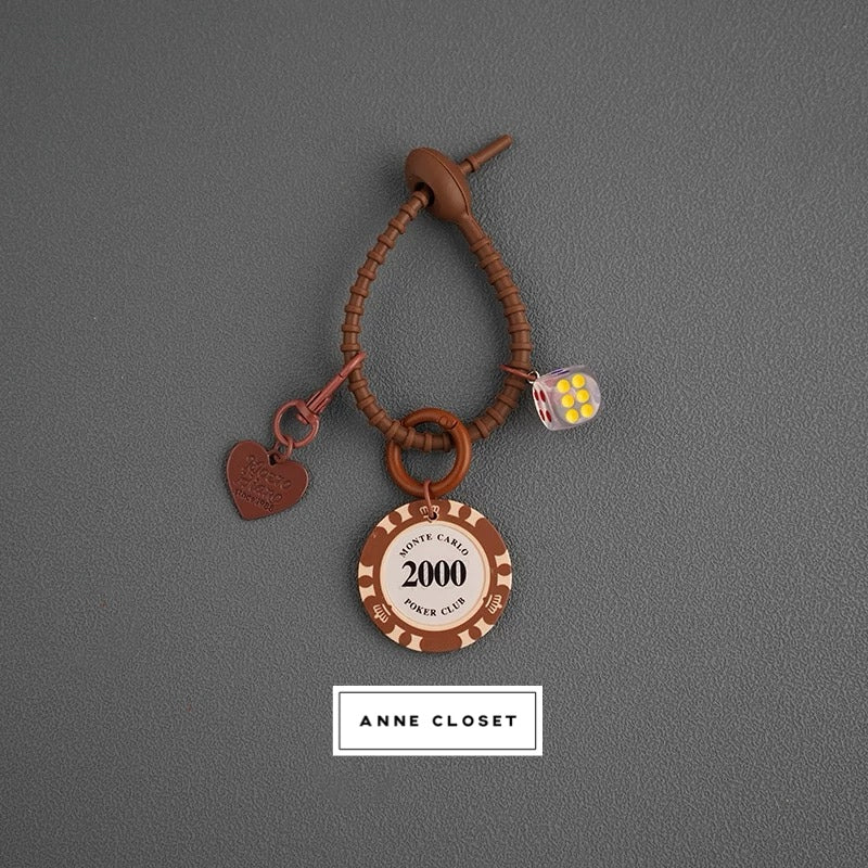 Poker Bag Charms