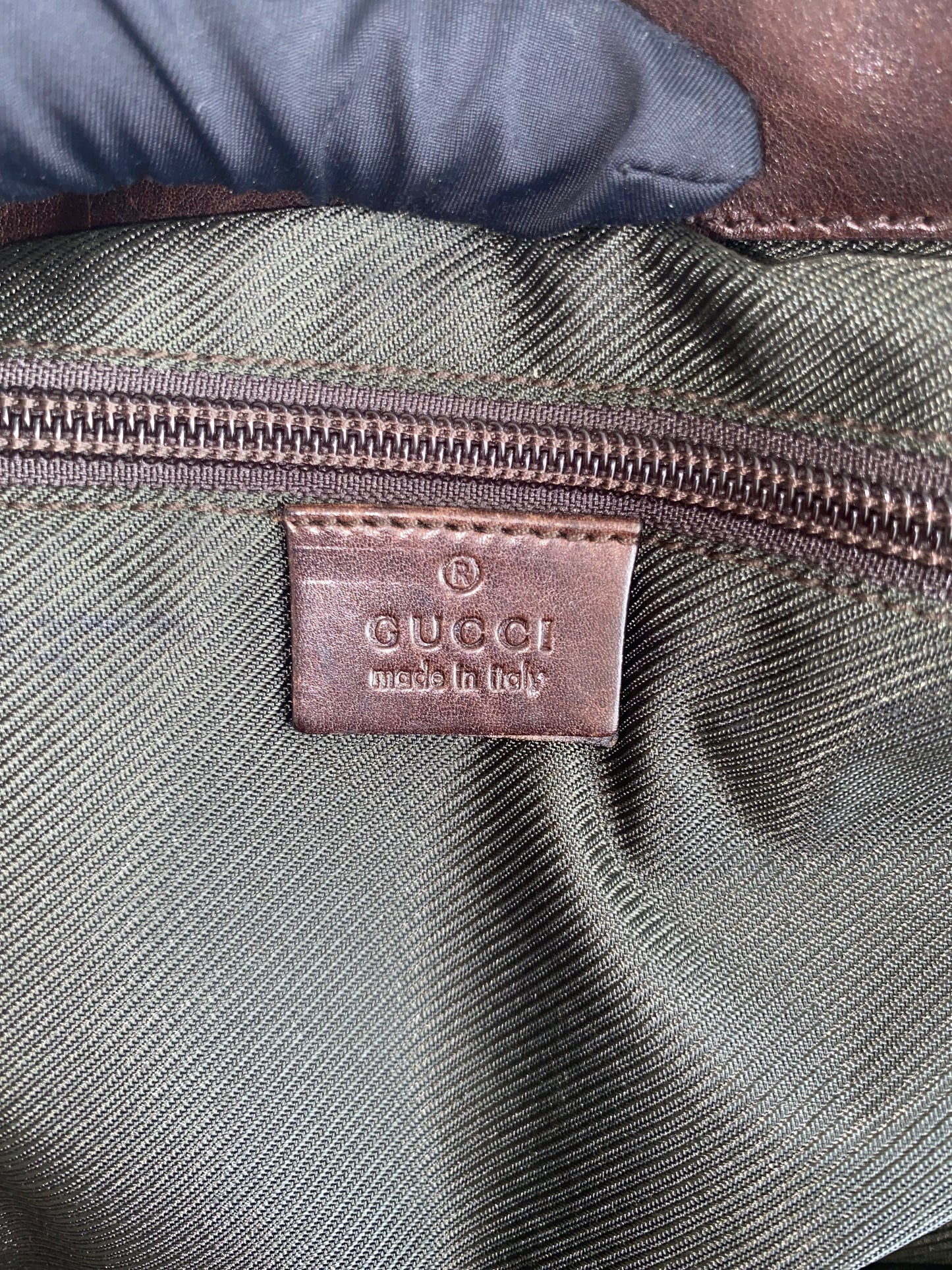 GUCCI GG Canvas Handbag Tote Bag