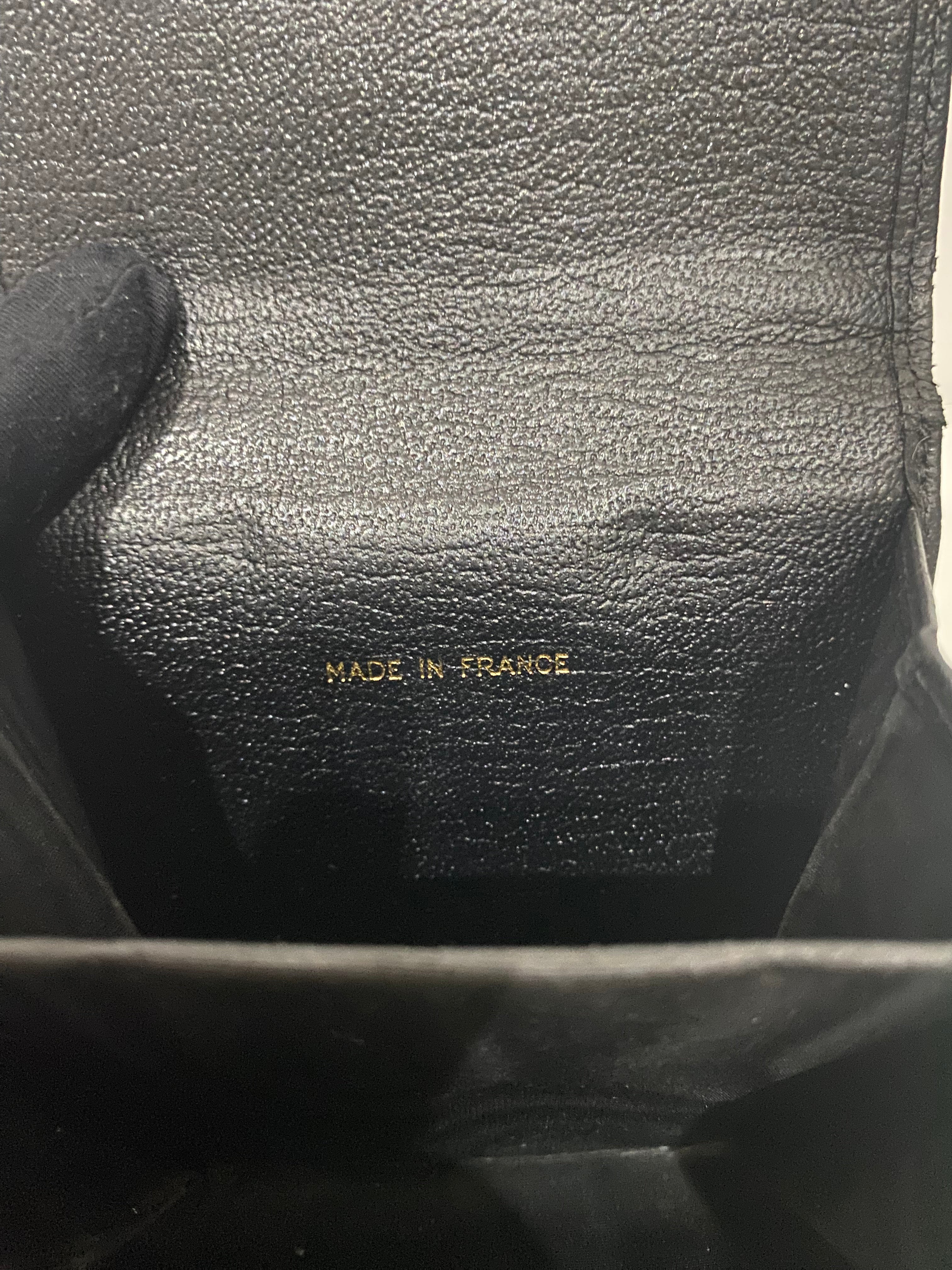 CHANEL Coco Button Tri-fold Wallet
