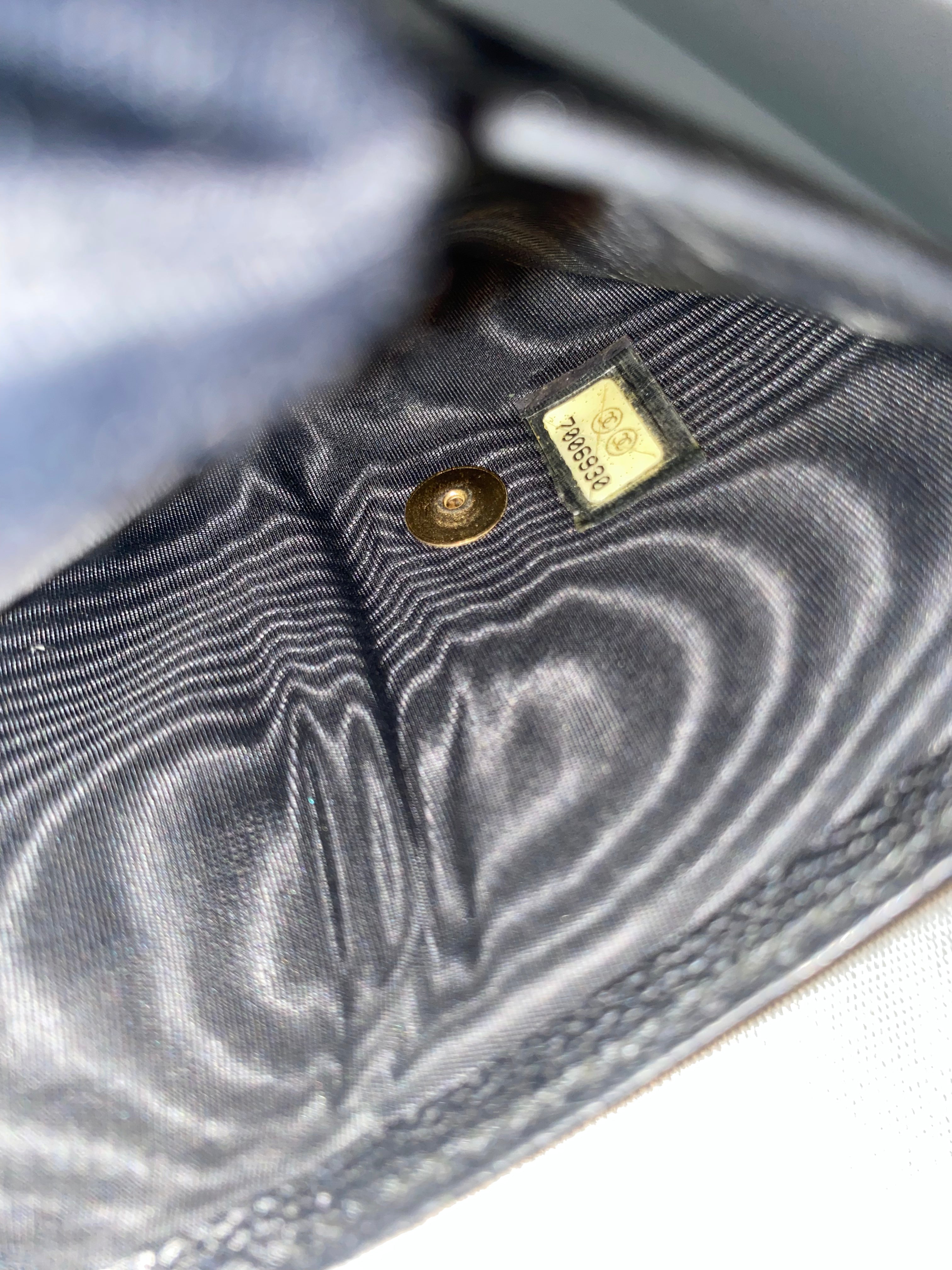 CHANEL Coco Button Tri-fold Wallet