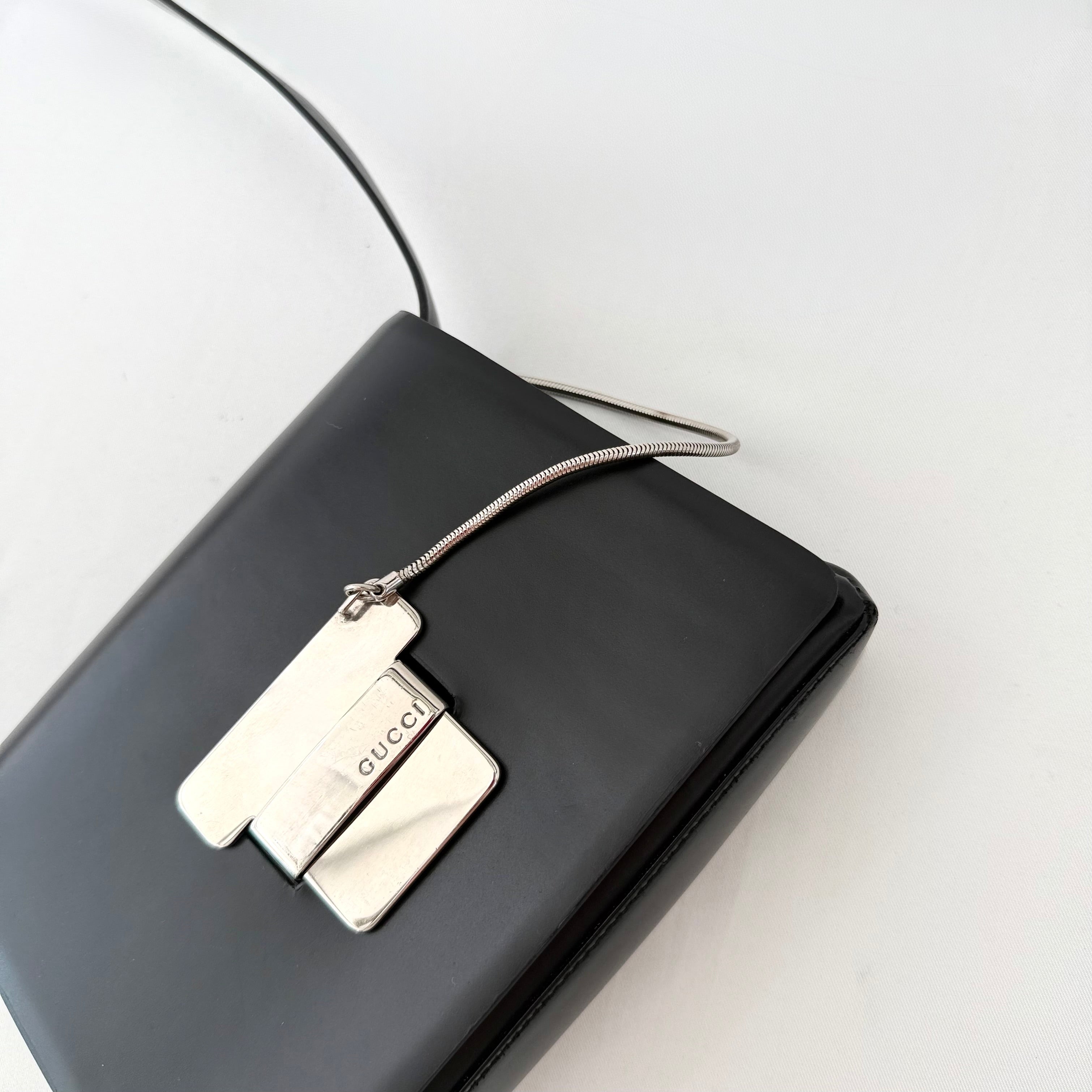 Gucci Vintage Black Leather
